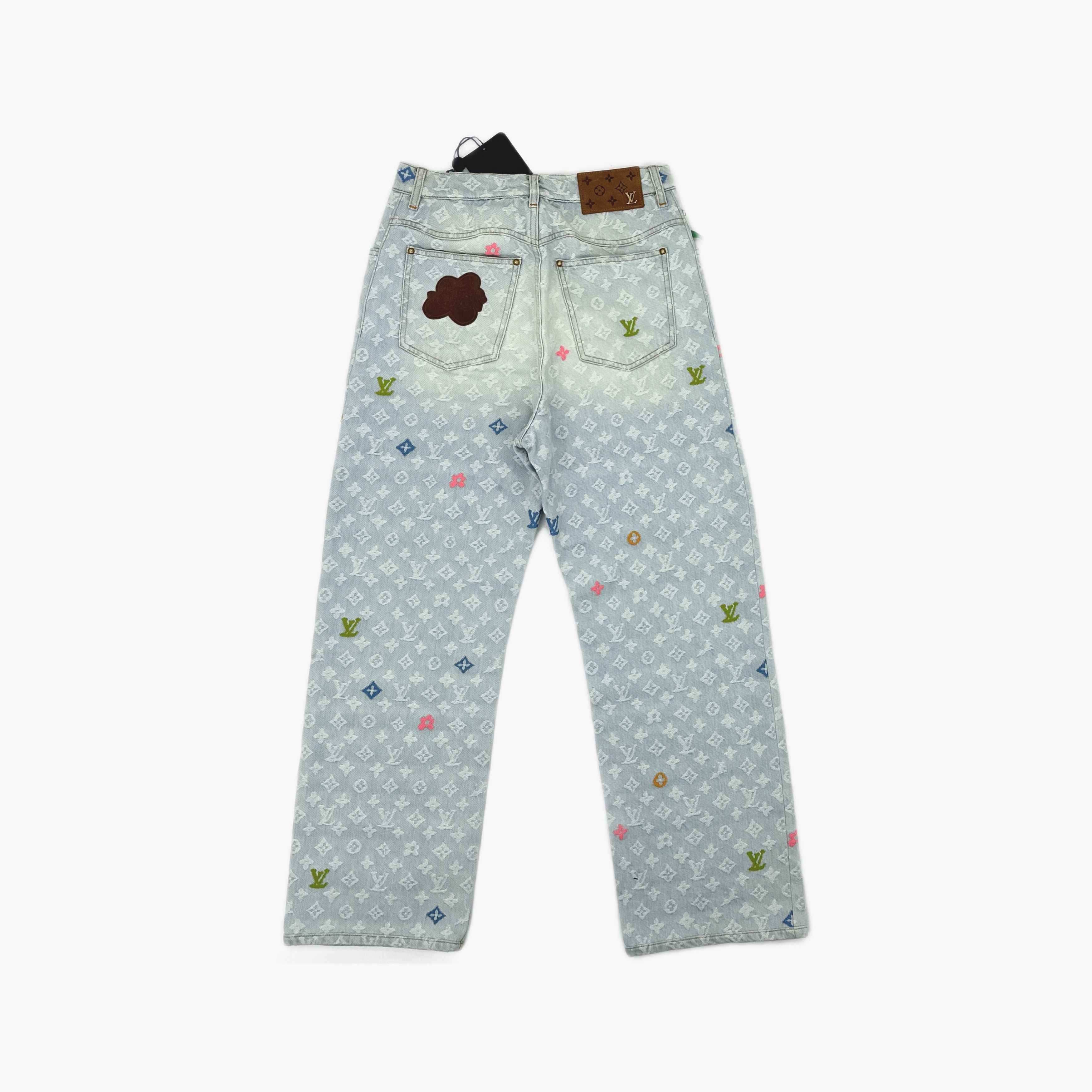 Louis Vuitton Louis Vuitton x Tyler Craggy Monogram Denim Size 28 Size US 28 / EU 44 - 2 Thumbnail