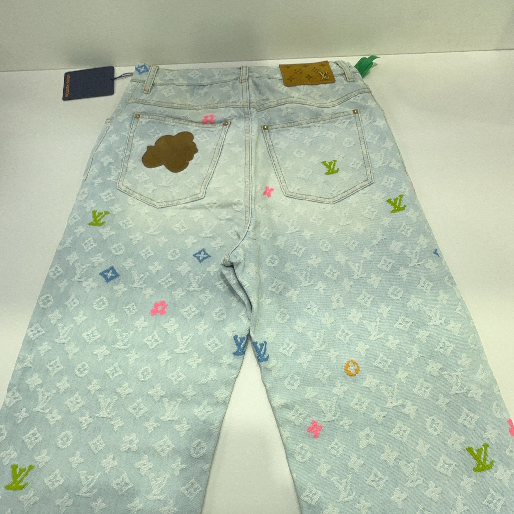 Louis Vuitton Louis Vuitton x Tyler Craggy Monogram Denim Size 28 Size US 28 / EU 44 - 9 Thumbnail