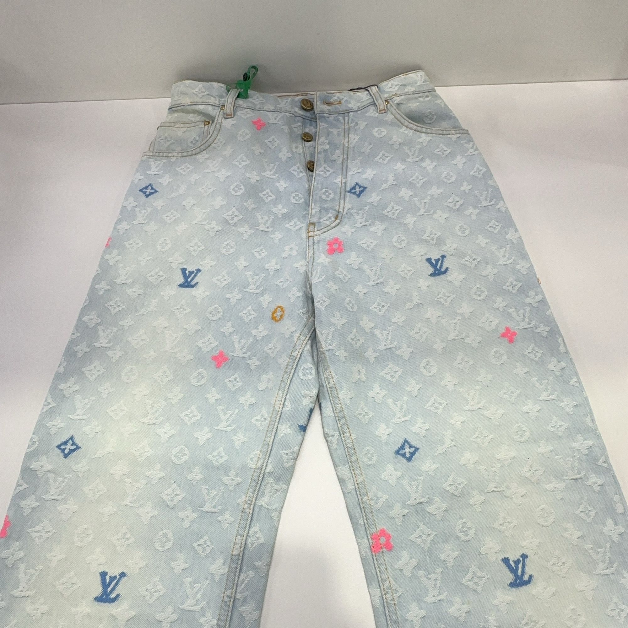 Louis Vuitton Louis Vuitton x Tyler Craggy Monogram Denim Size 28 Size US 28 / EU 44 - 6 Thumbnail