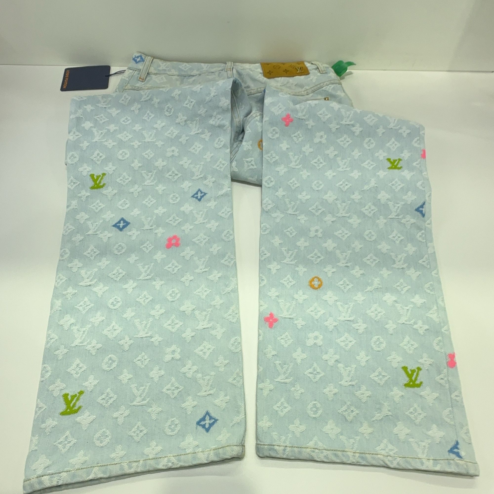 Louis Vuitton Louis Vuitton x Tyler Craggy Monogram Denim Size 28 Size US 28 / EU 44 - 10 Thumbnail