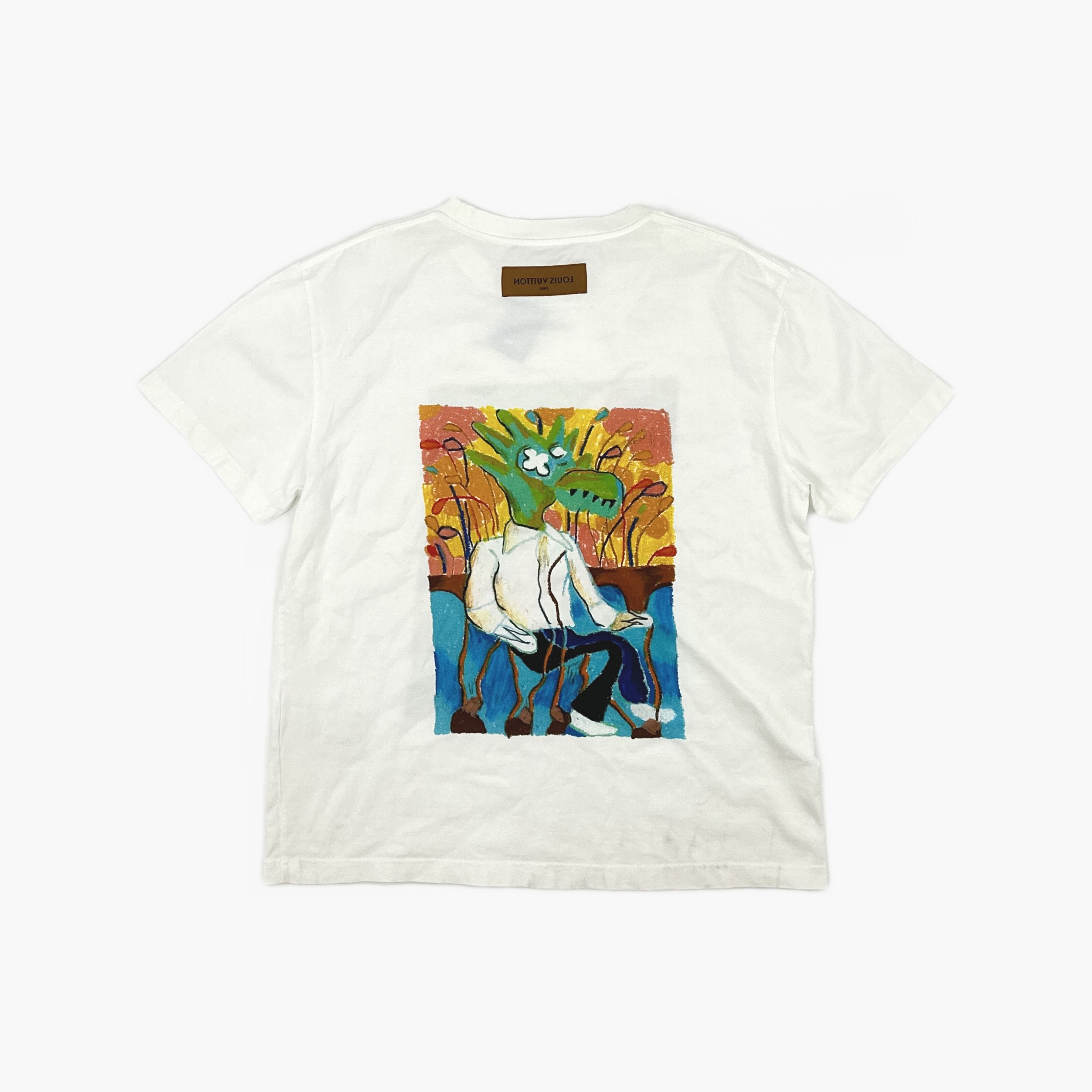 Louis Vuitton Louis Vuitton Graphic Bird Print T-Shirt S Size US S / EU 44-46 / 1 - 2 Thumbnail