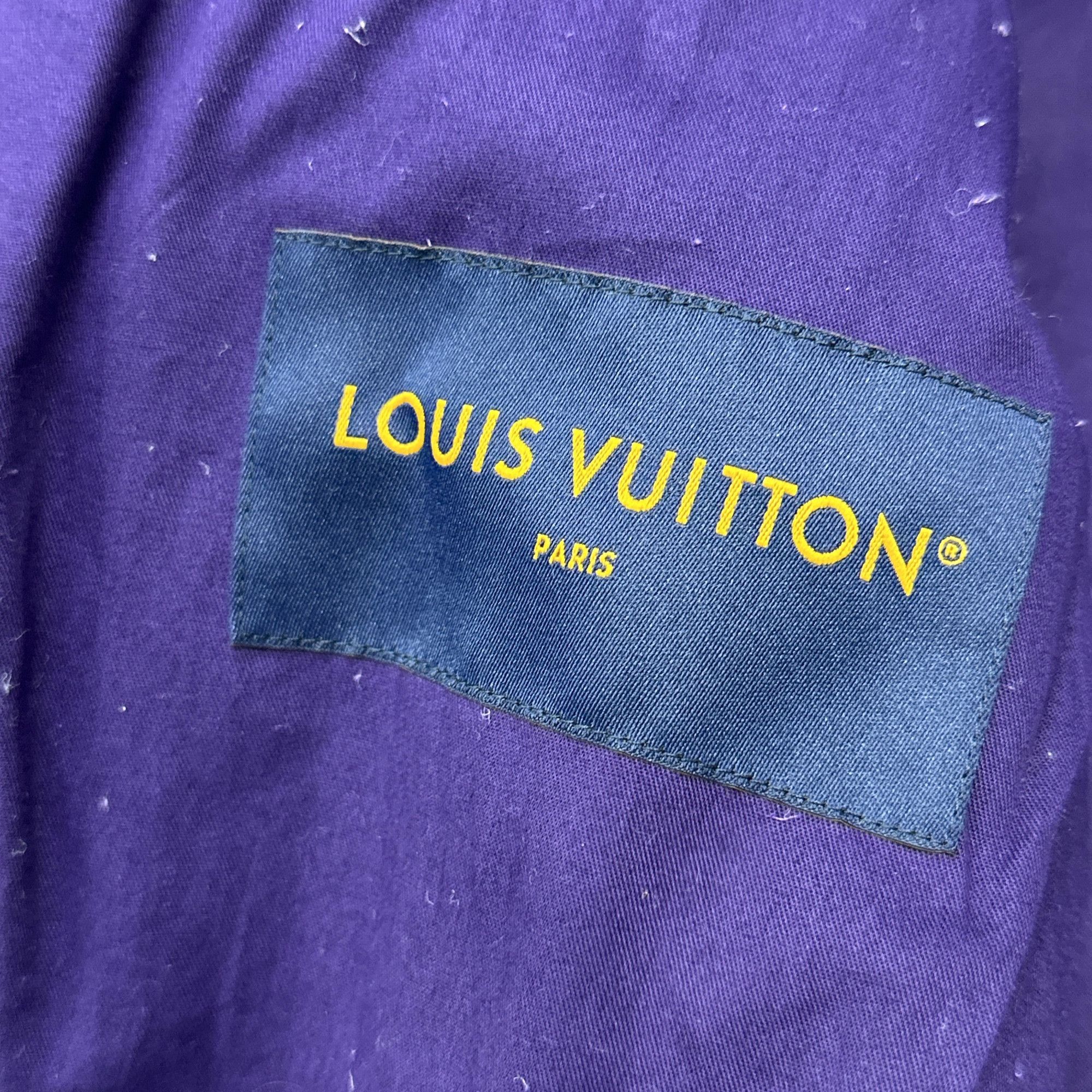 Louis Vuitton Louis Vuitton Monogram Embossed Suede Utility Jacket 46 Size US S / EU 44-46 / 1 - 4 Thumbnail