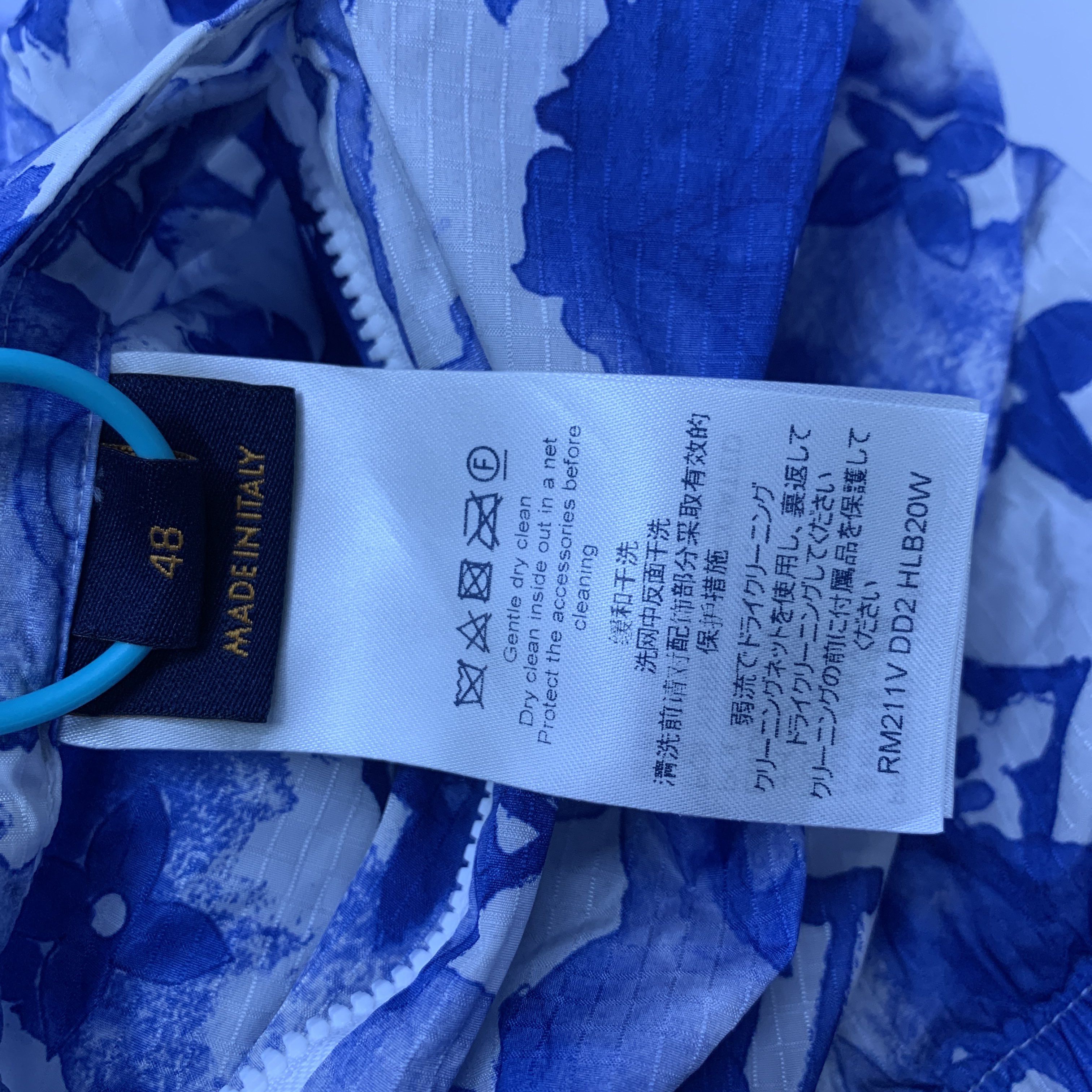 Louis Vuitton Louis Vuitton Ink Monogram Hooded Jacket 48 Size US M / EU 48-50 / 2 - 3 Thumbnail