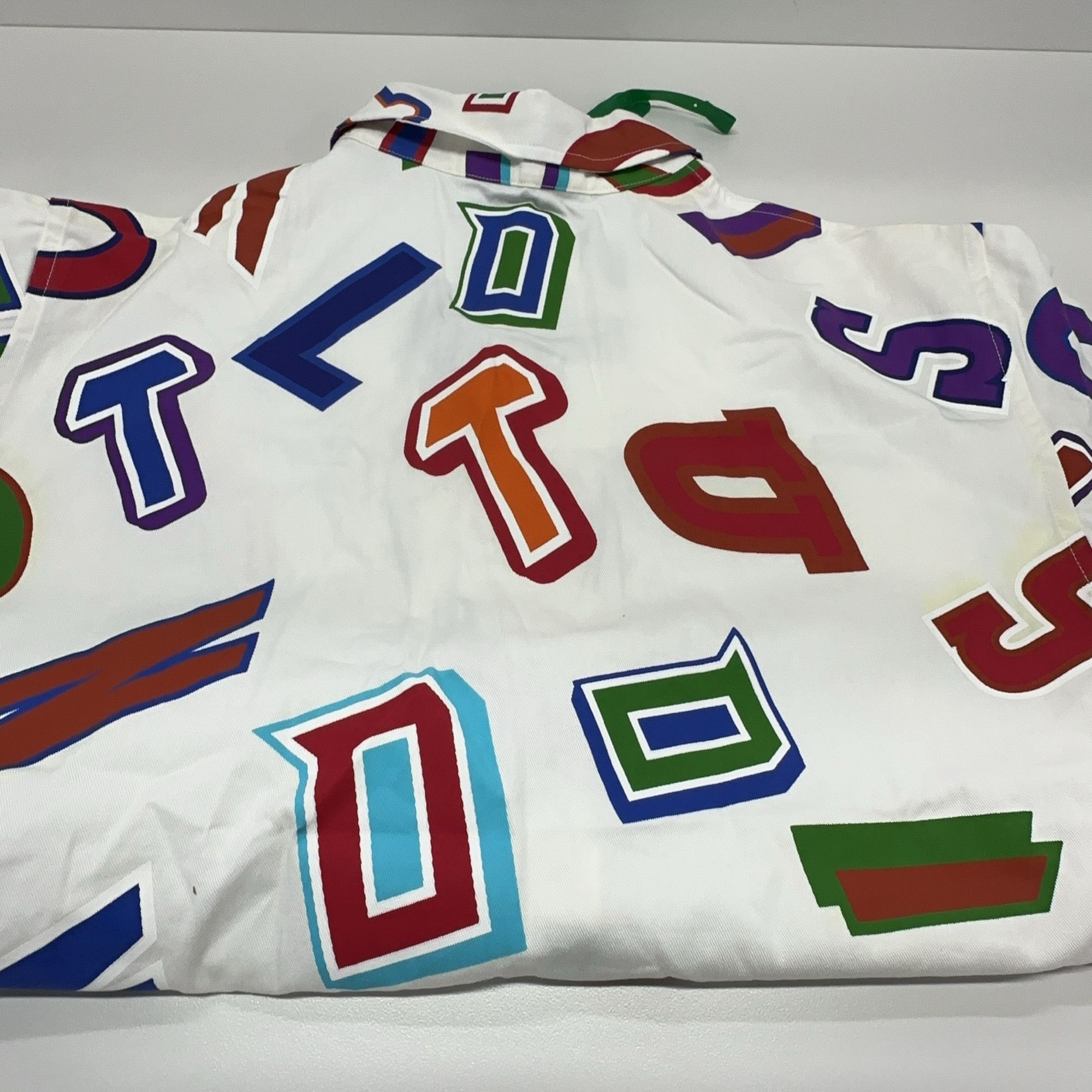 Louis Vuitton Louis Vuitton x NBA Letter Print Short Sleeve Shirt M Size US M / EU 48-50 / 2 - 12 Thumbnail
