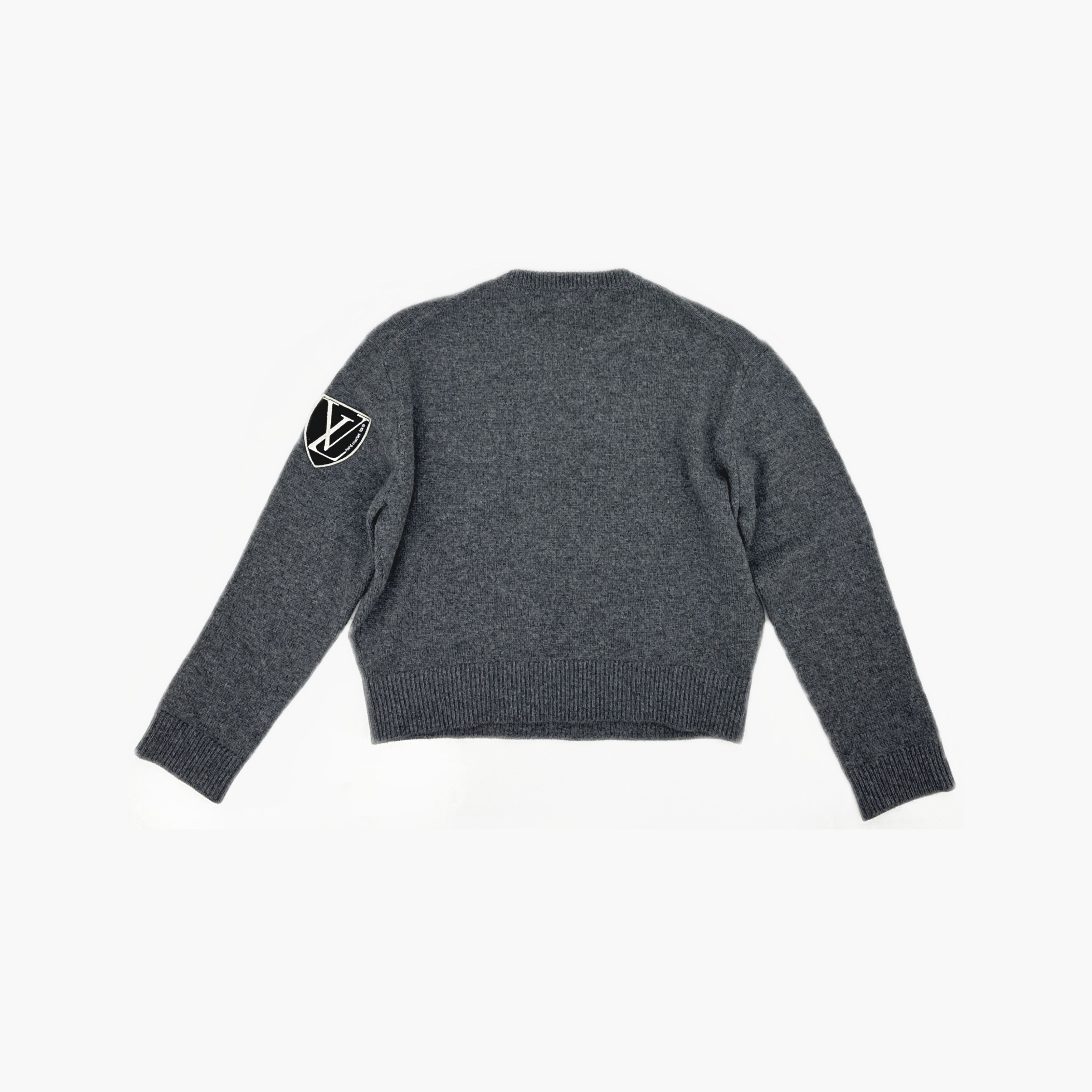 Louis Vuitton Louis Vuitton Patch Embroidered Cashmere Sweater XS Size US XS / EU 42 / 0 - 2 Thumbnail