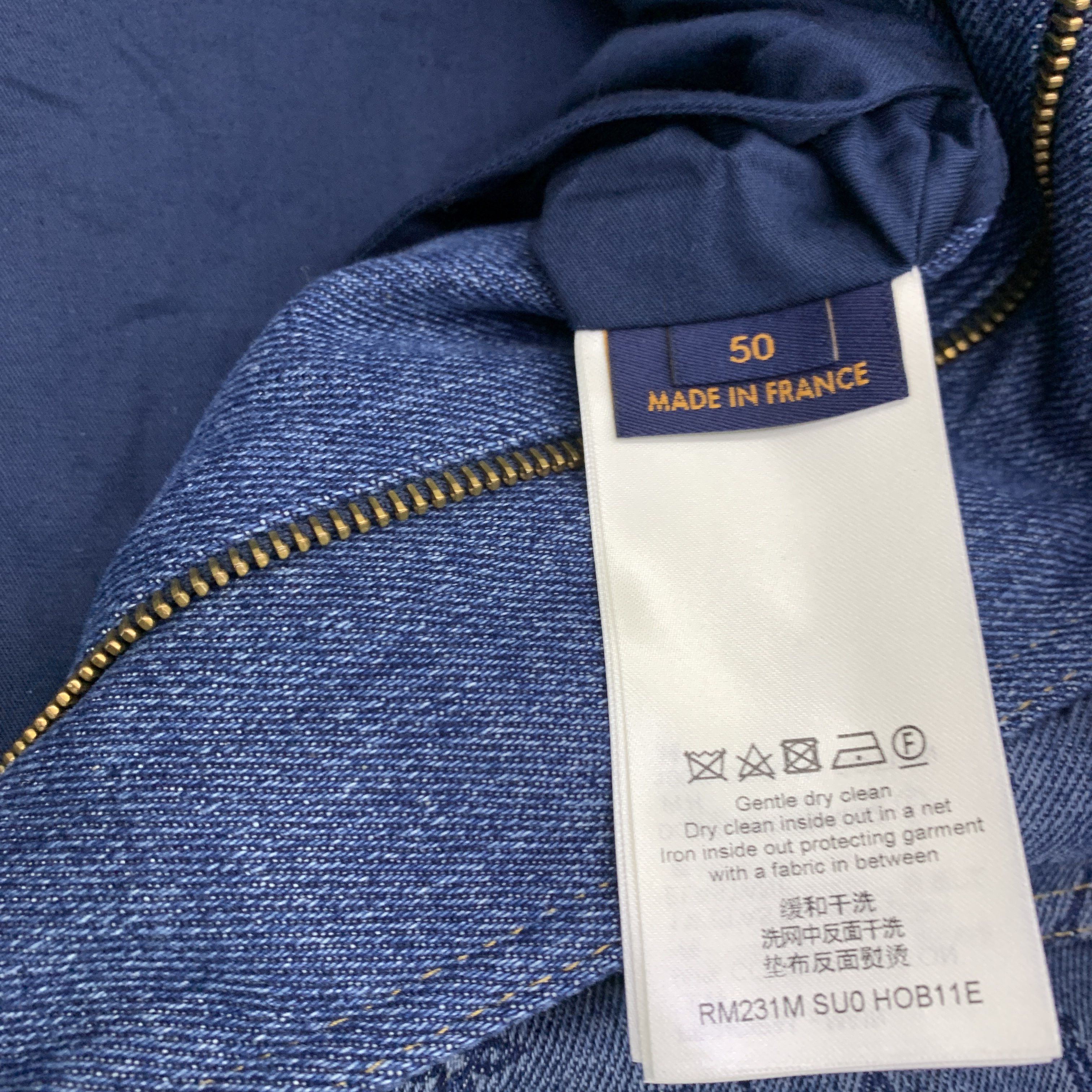 Louis Vuitton Louis Vuitton Monogram Pocket Denim Jacket 50 Size US M / EU 48-50 / 2 - 2 Thumbnail