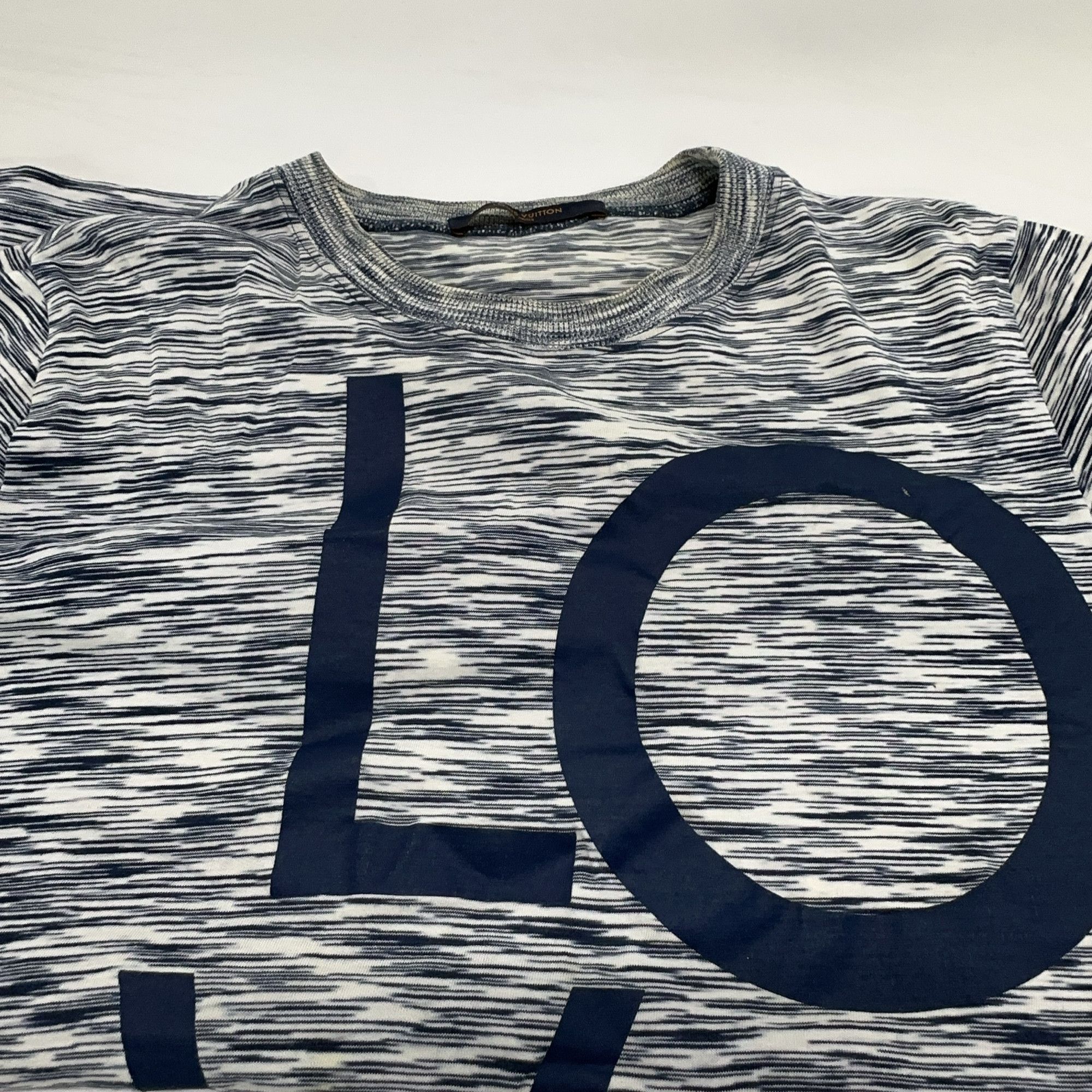 Louis Vuitton Louis Vuitton Big Logo Print T-Shirt M Size US M / EU 48-50 / 2 - 6 Thumbnail
