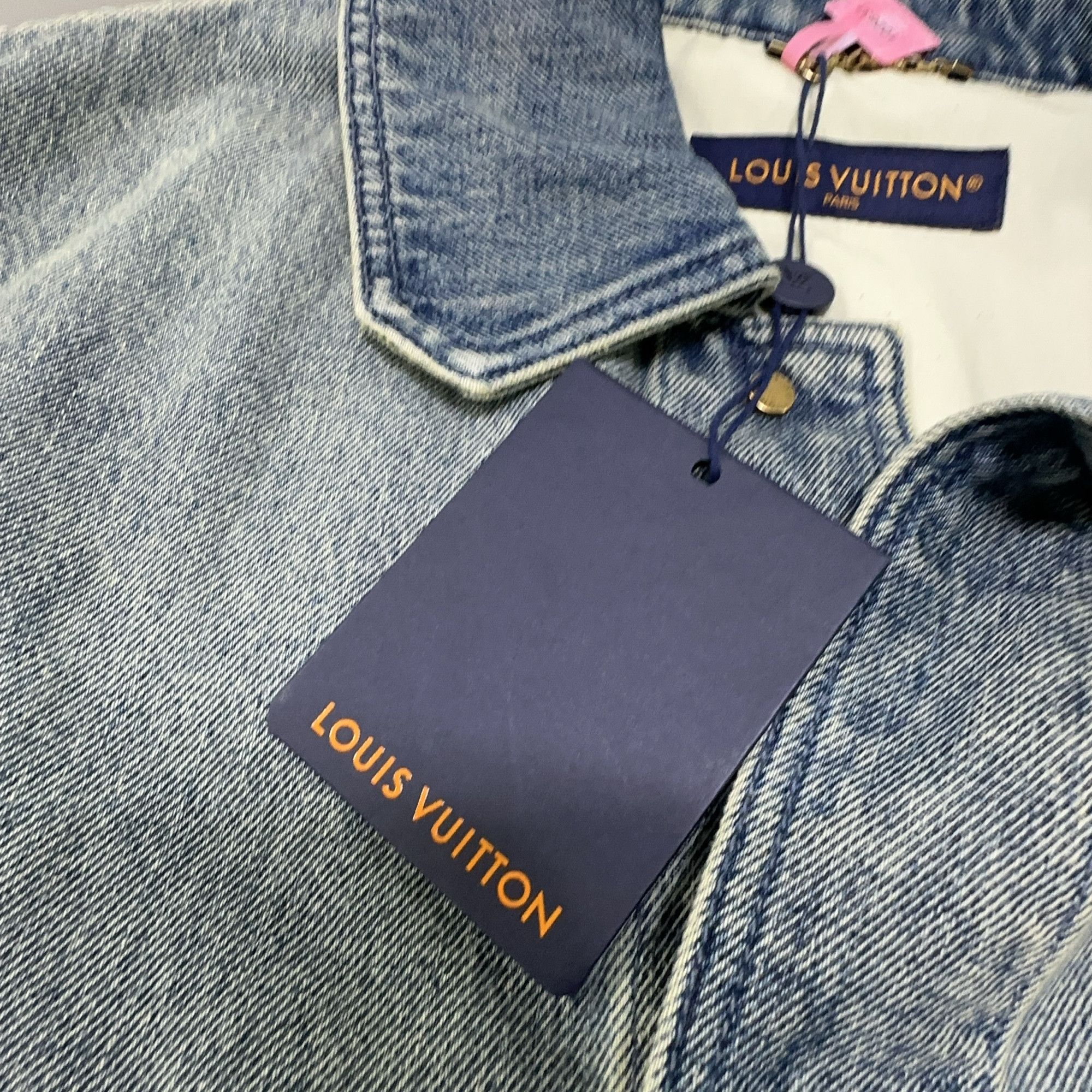Louis Vuitton Louis Vuitton Monogram Denim Shirt L Size US L / EU 52-54 / 3 - 5 Thumbnail