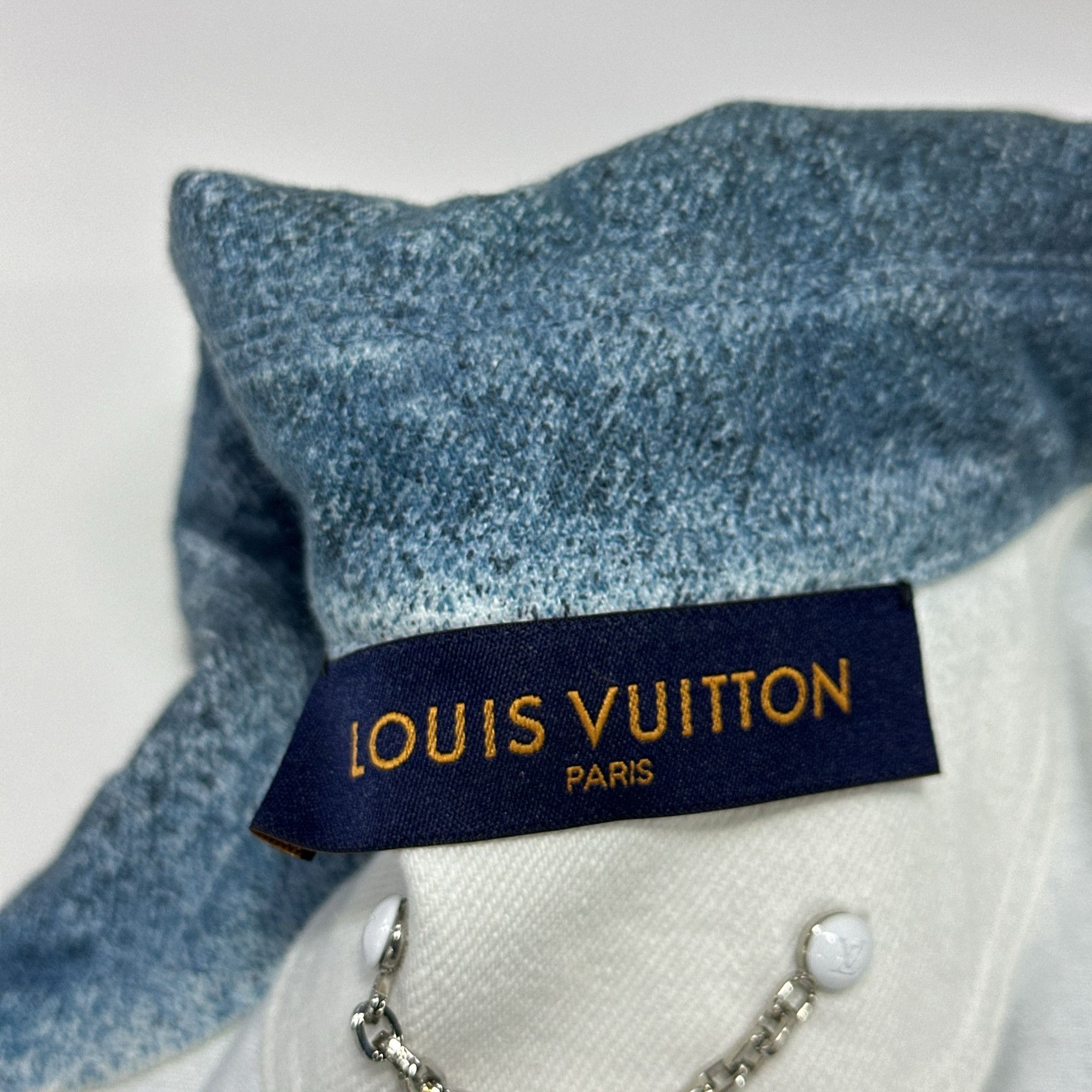 Louis Vuitton Louis Vuitton Monogram Galaxy Gradient Denim Shirt S Size US S / EU 44-46 / 1 - 4 Thumbnail