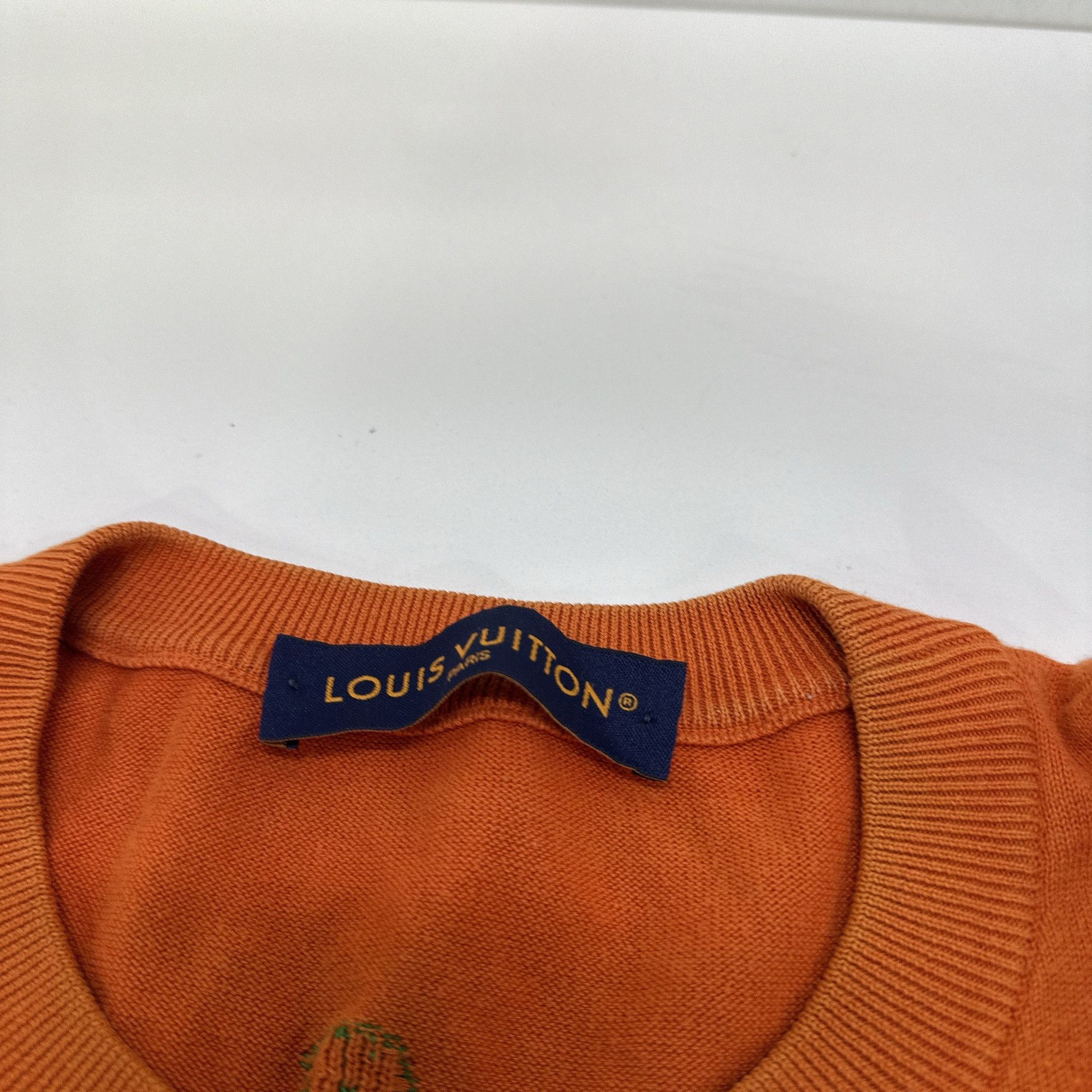 Louis Vuitton Louis Vuitton SS24 Palm Tree Knit T-Shirt XL Size US XL / EU 56 / 4 - 4 Thumbnail