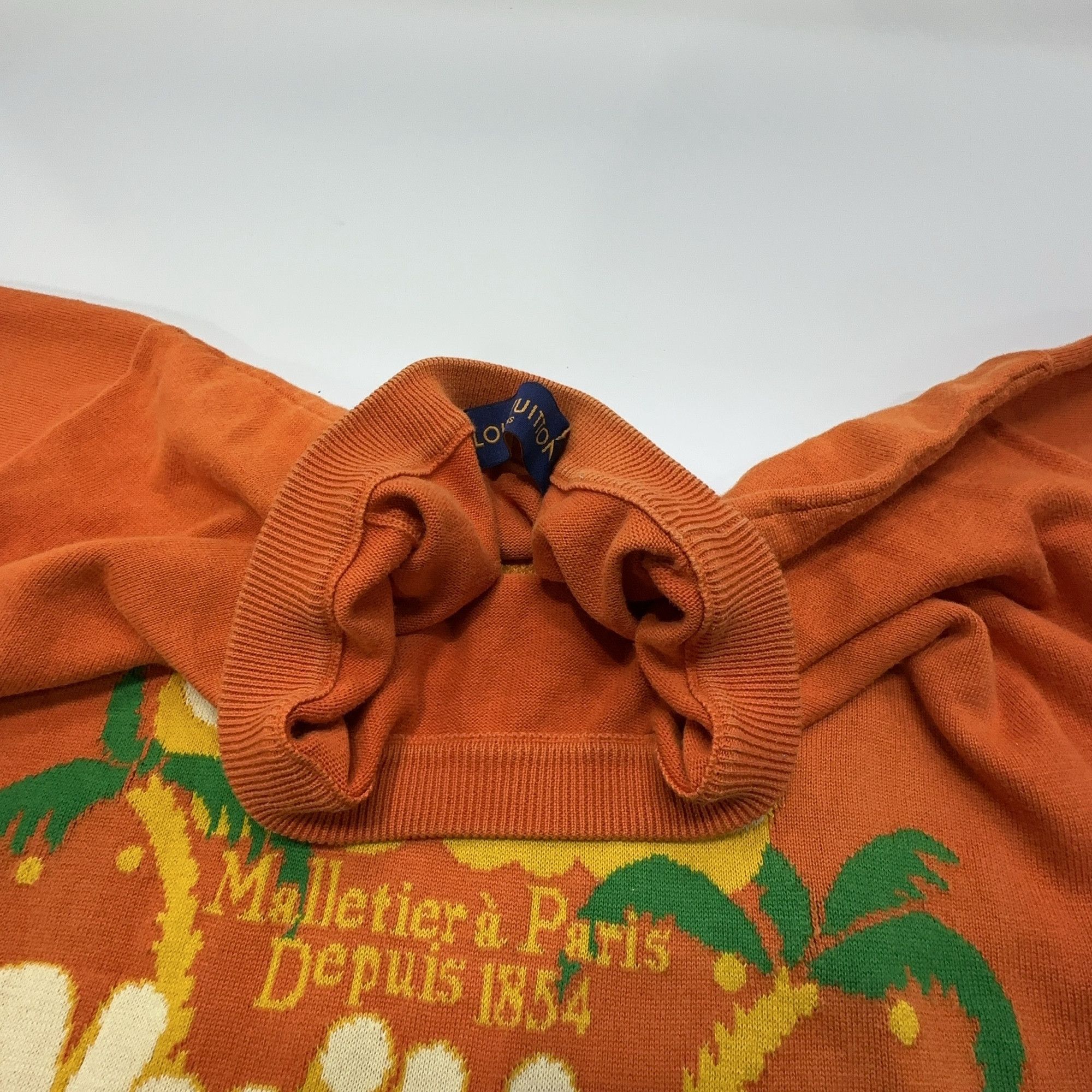 Louis Vuitton Louis Vuitton SS24 Palm Tree Knit T-Shirt XL Size US XL / EU 56 / 4 - 5 Thumbnail
