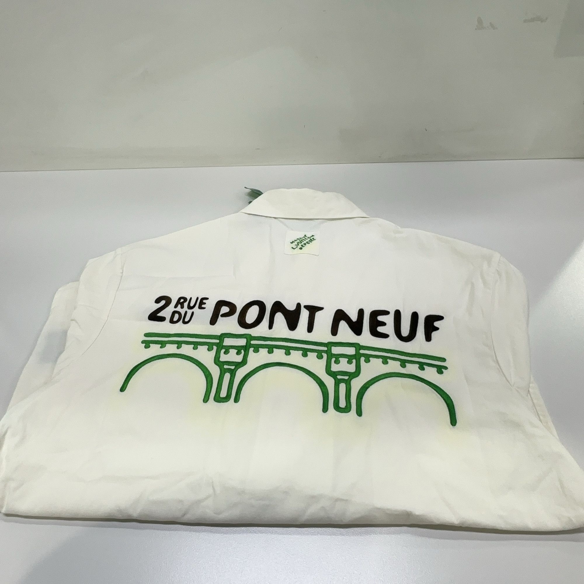 Louis Vuitton Louis Vuitton Embroidered Pont Neuf Shirt Size S Size US S / EU 44-46 / 1 - 10 Thumbnail