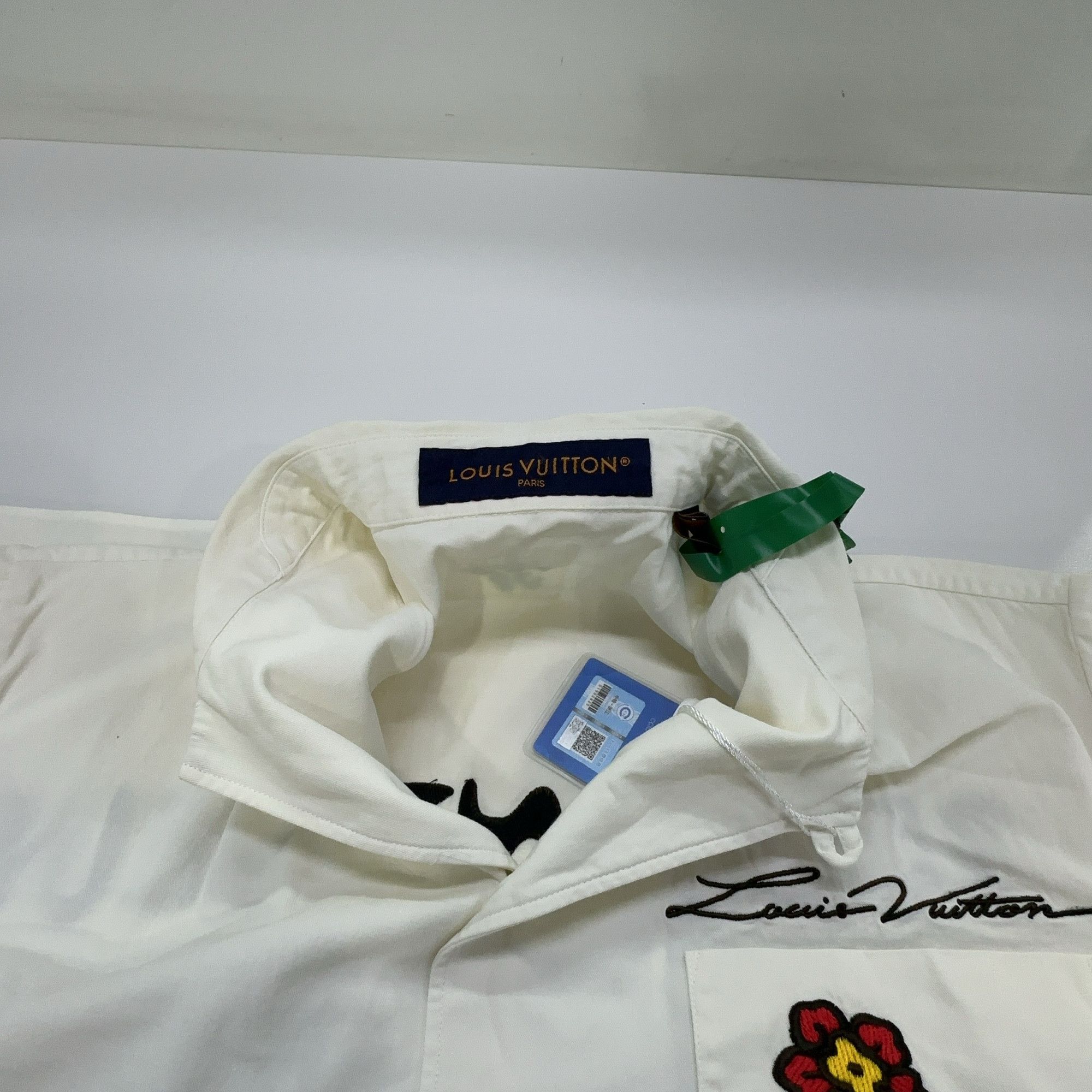 Louis Vuitton Louis Vuitton Embroidered Pont Neuf Shirt Size S Size US S / EU 44-46 / 1 - 5 Thumbnail