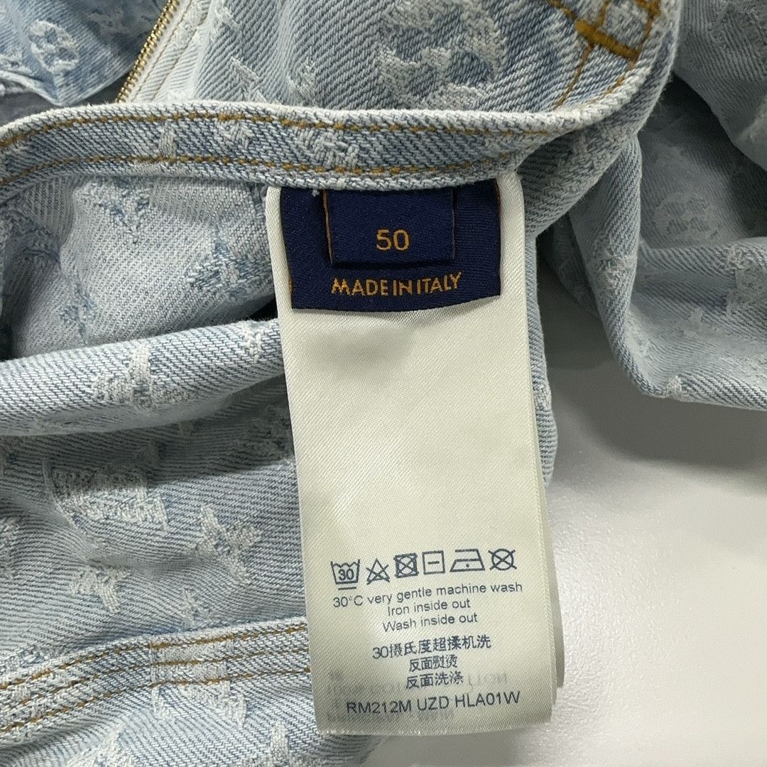 Louis Vuitton Louis Vuitton x NBA Monogram Denim Hoodie Size 50 Size US M / EU 48-50 / 2 - 4 Thumbnail