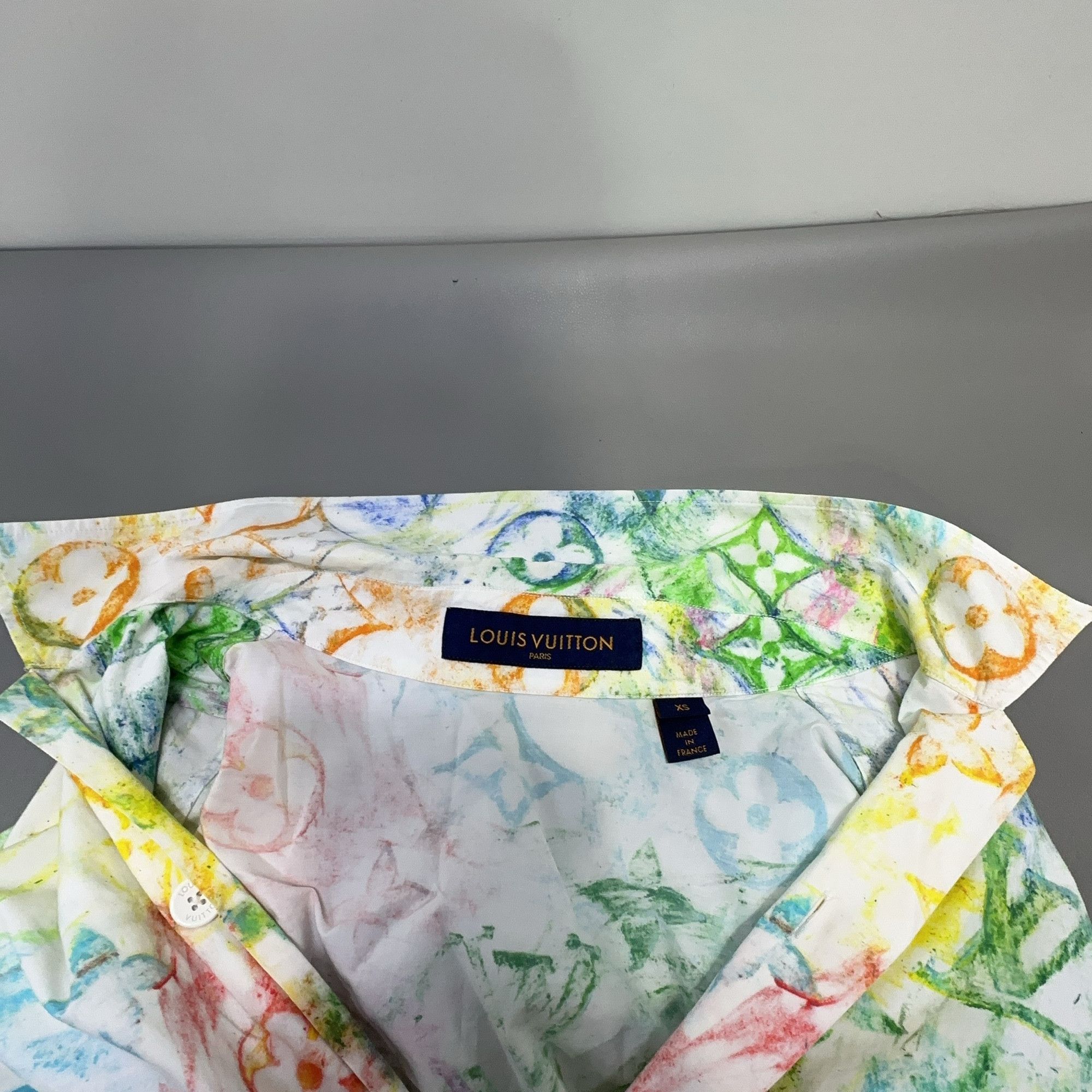 Louis Vuitton Louis Vuitton Watercolor Monogram Shirt XS Size US XS / EU 42 / 0 - 6 Thumbnail