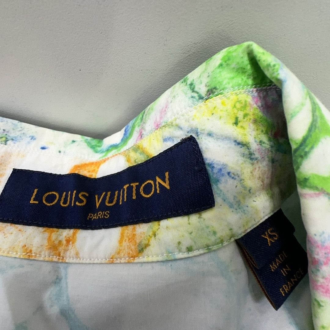 Louis Vuitton Louis Vuitton Watercolor Monogram Shirt XS Size US XS / EU 42 / 0 - 3 Thumbnail