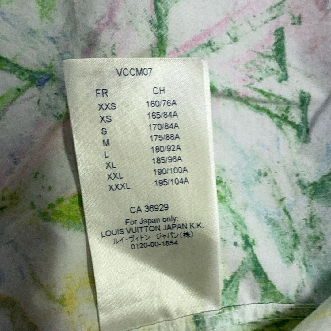 Louis Vuitton Louis Vuitton Watercolor Monogram Shirt XS Size US XS / EU 42 / 0 - 5 Thumbnail