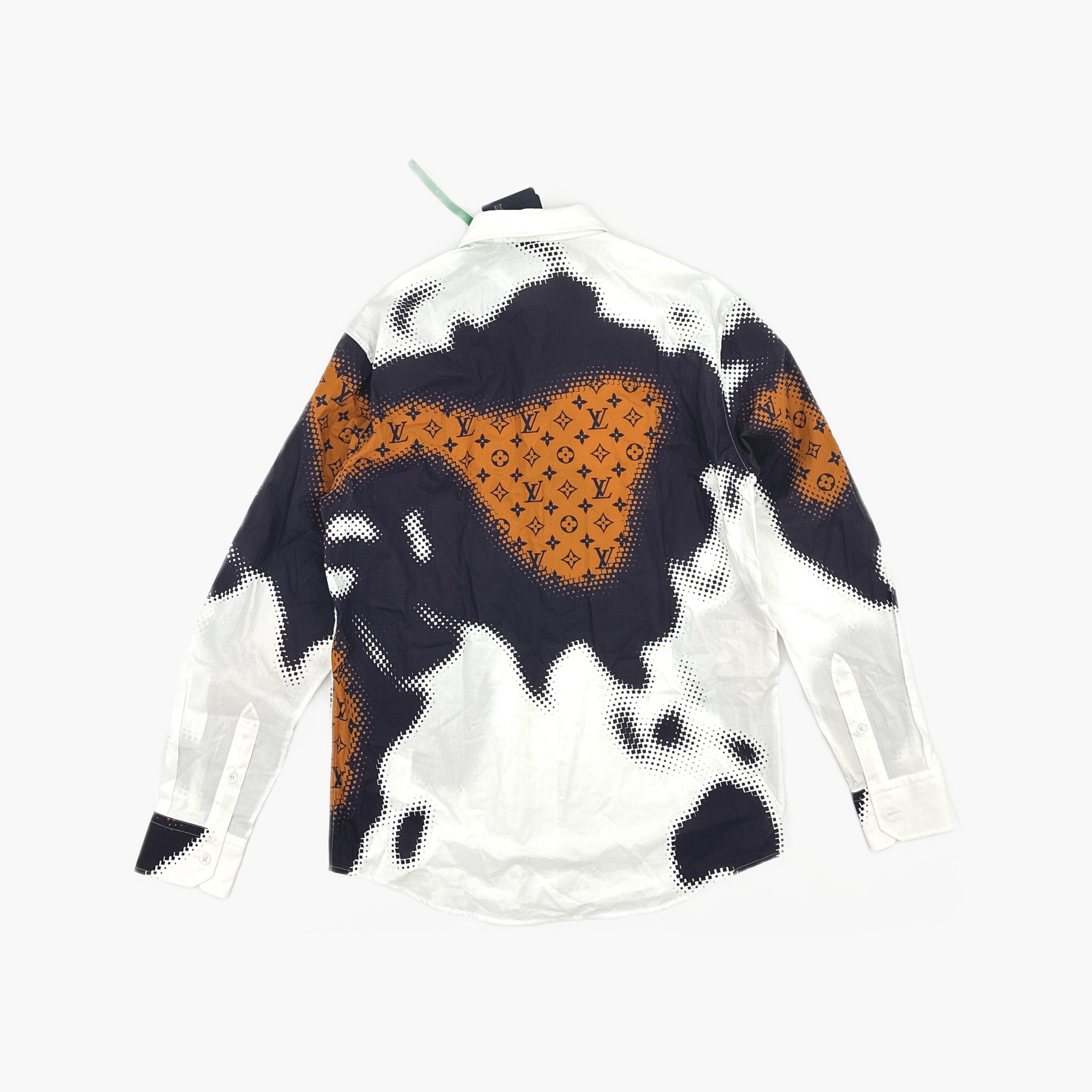 Louis Vuitton Louis Vuitton SS24 Mappa Mundi Monogram Shirt XS Size US XS / EU 42 / 0 - 2 Thumbnail