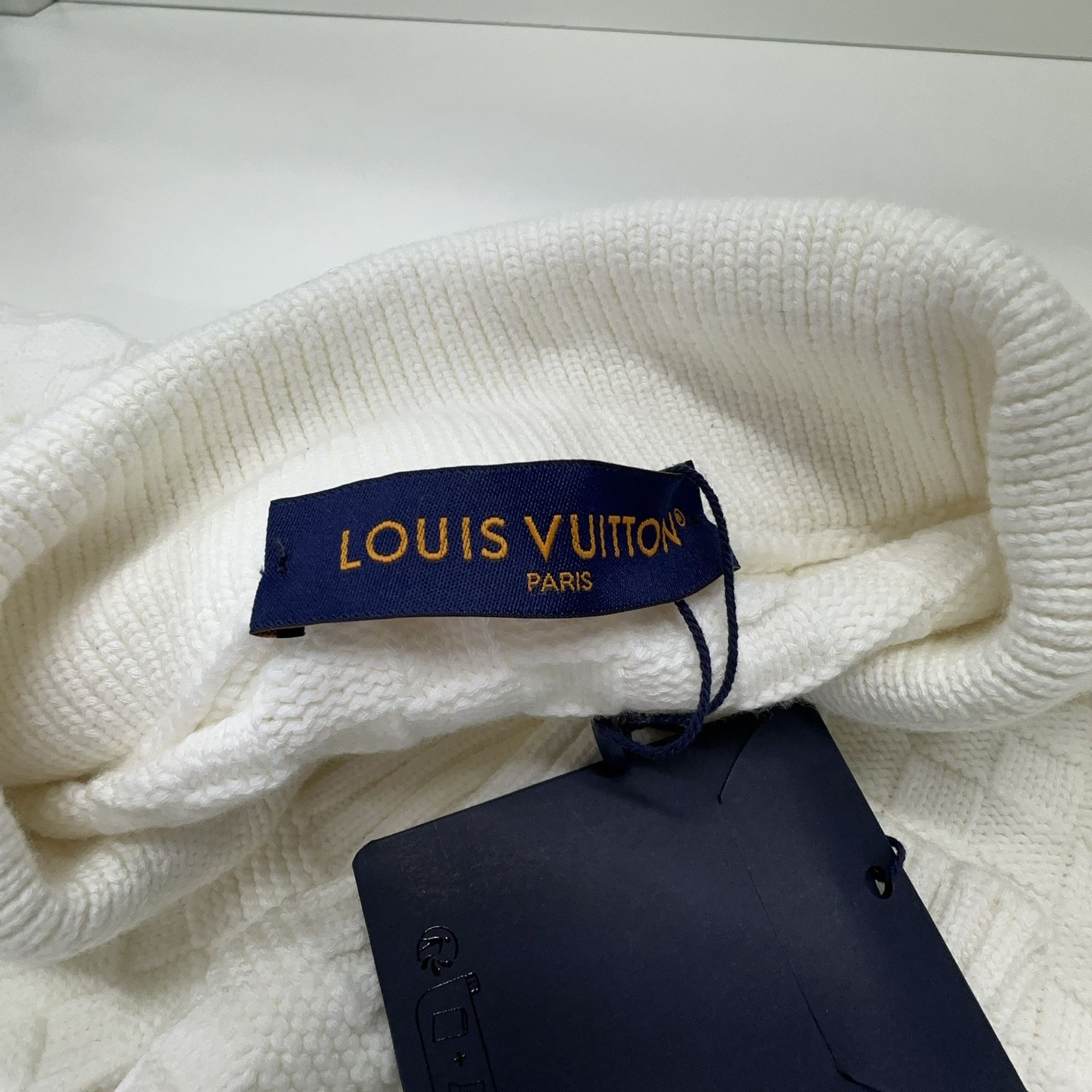 Louis Vuitton Louis Vuitton Damier Knit Polo Sweater XXL Size US XXL / EU 58 / 5 - 3 Thumbnail