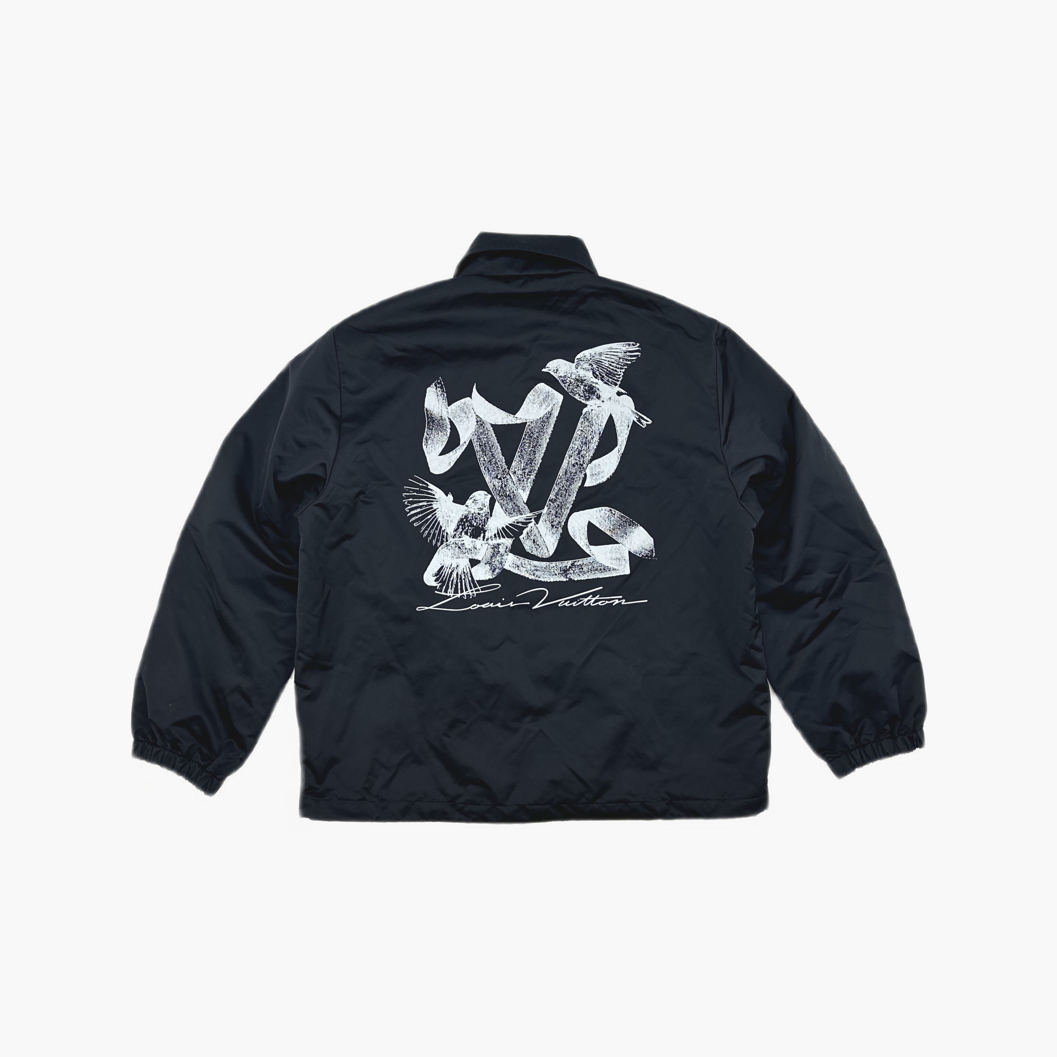 Louis Vuitton Louis Vuitton Logo Embroidery Coach Jacket EU 48 Size US M / EU 48-50 / 2 - 2 Thumbnail