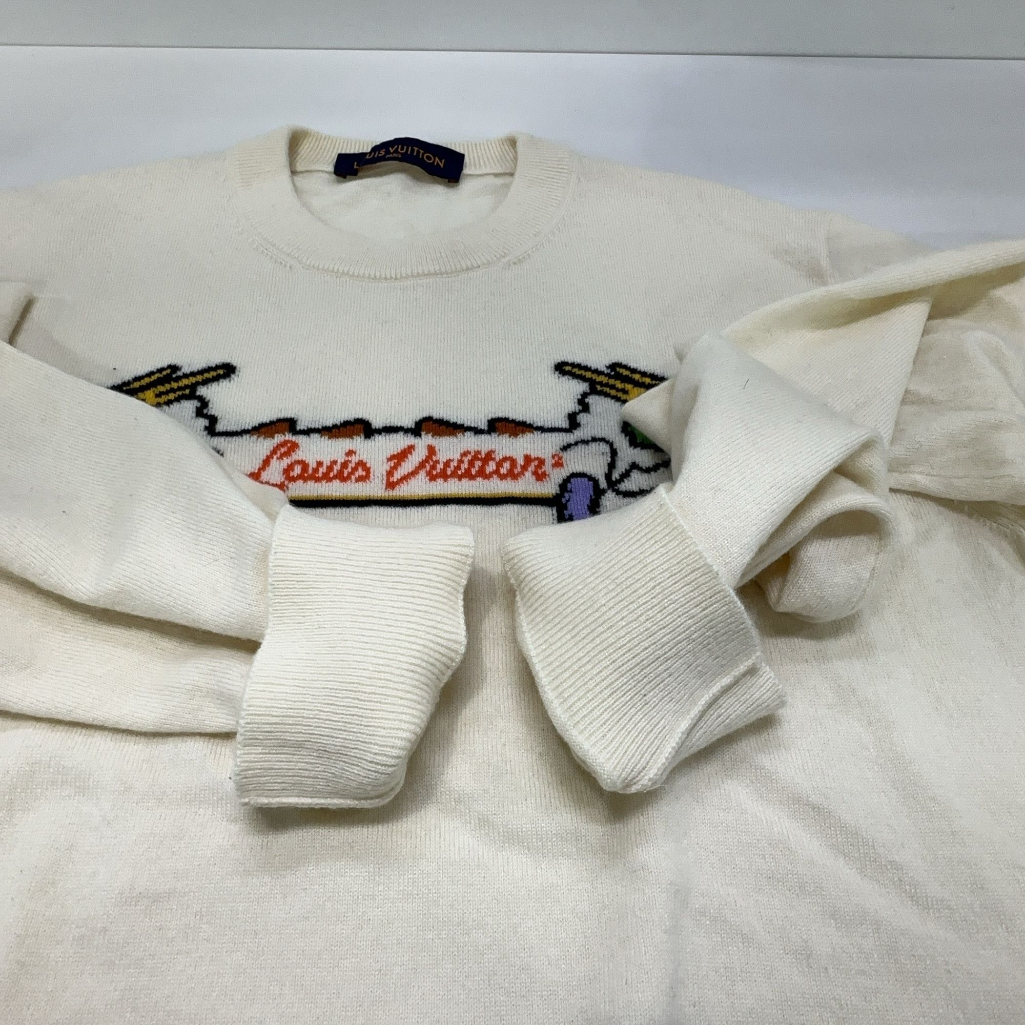 Louis Vuitton Louis Vuitton x Nigo Dragon Intarsia Sweater Size M Size US M / EU 48-50 / 2 - 7 Thumbnail