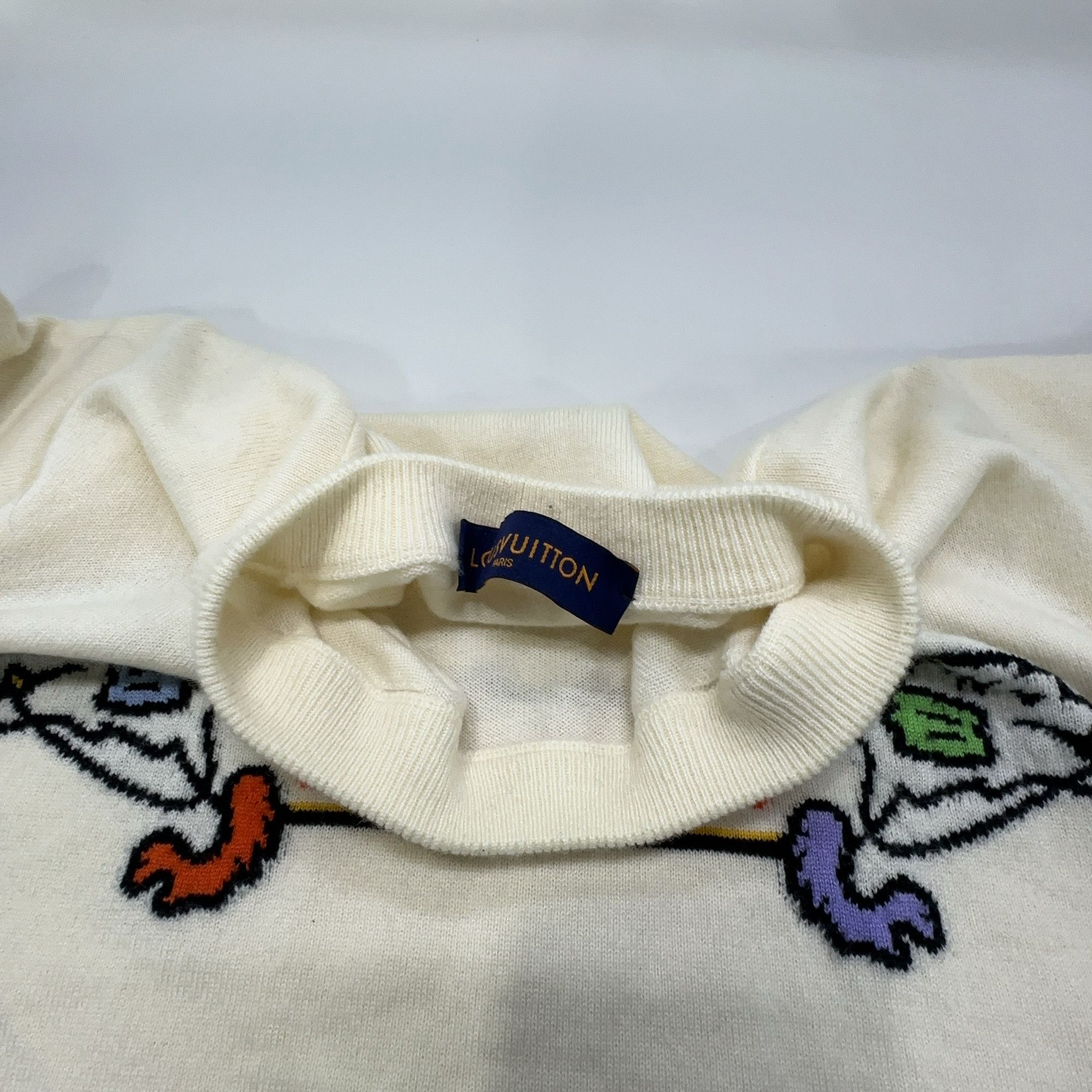 Louis Vuitton Louis Vuitton x Nigo Dragon Intarsia Sweater Size M Size US M / EU 48-50 / 2 - 5 Thumbnail
