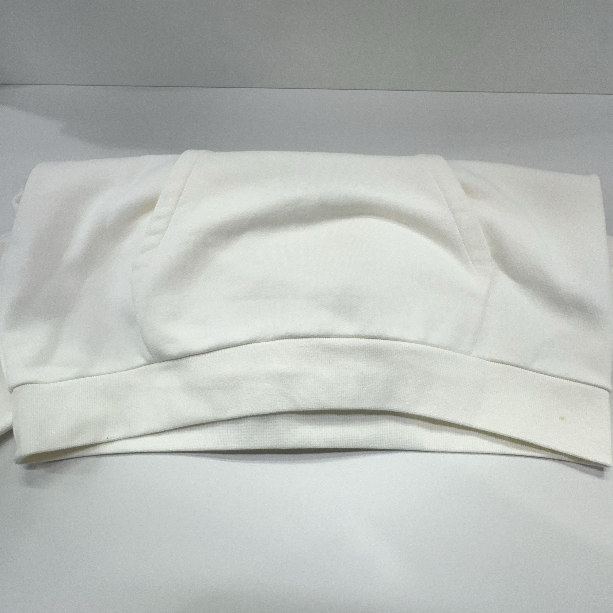 Louis Vuitton Louis Vuitton White Embossed Logo Hoodie M Size US M / EU 48-50 / 2 - 6 Thumbnail