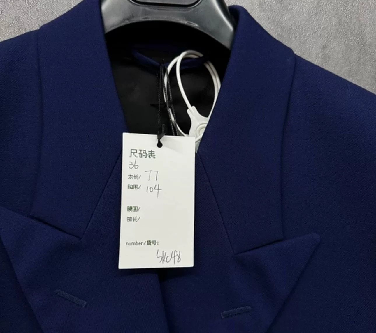 Balenciaga Balenciaga Logo Button Double Breasted Blazer FR 36 Size XS / US 0-2 / IT 36-38 - 6 Thumbnail