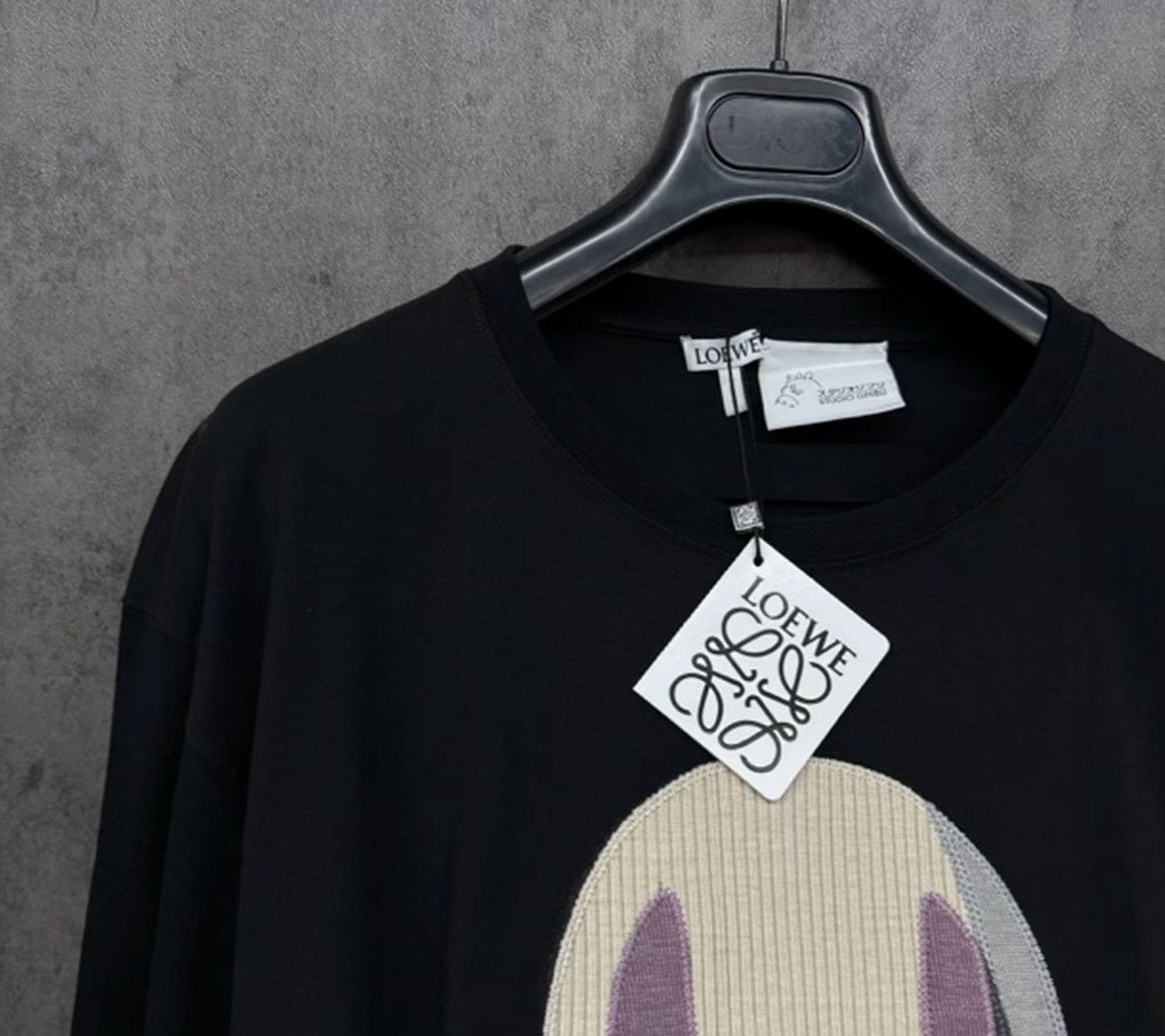 Loewe Loewe x Studio Ghibli No-Face Embroidered T-Shirt XL Size US XL / EU 56 / 4 - 5 Thumbnail