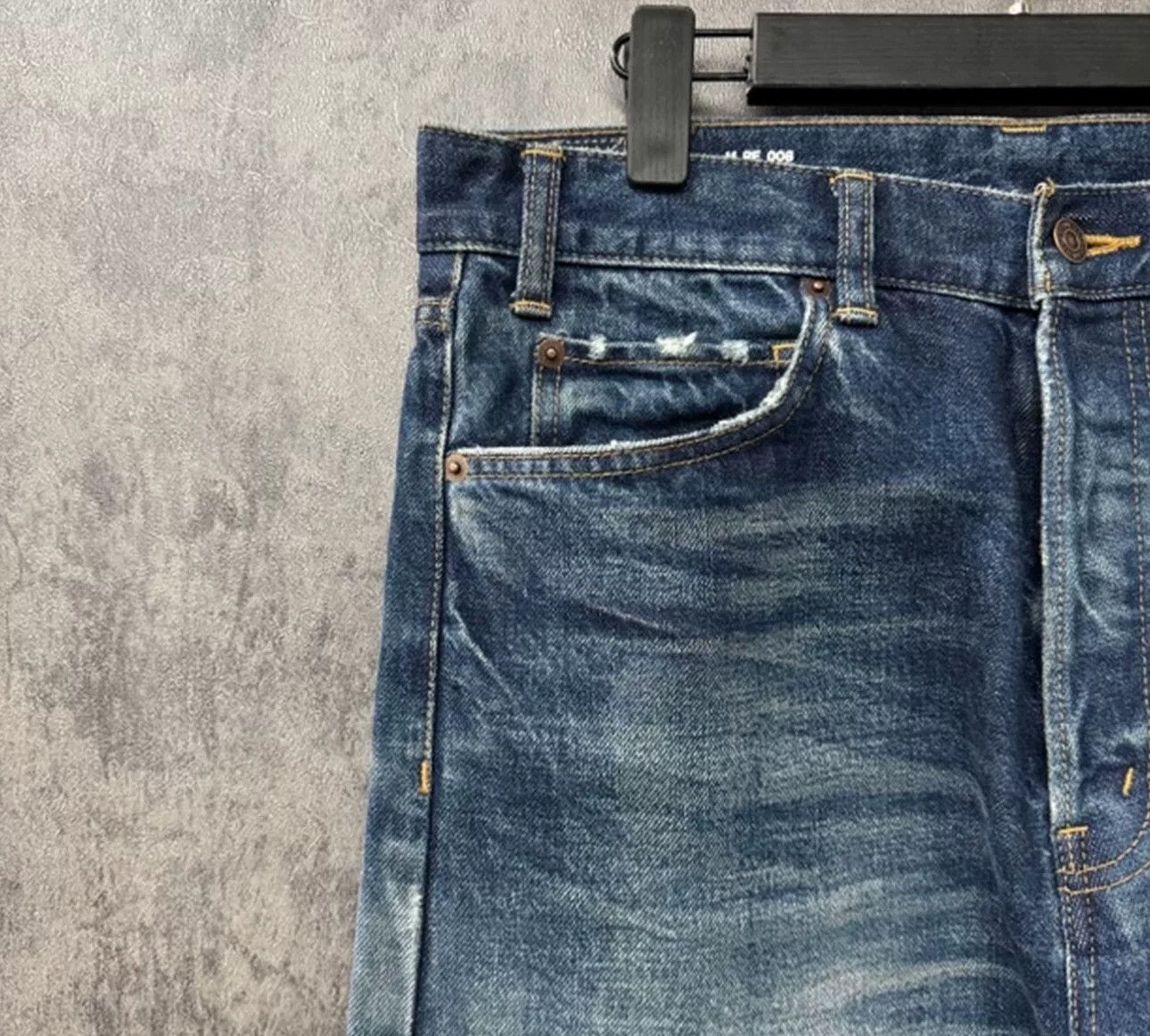 Celine Celine Water Wash Distressed Jeans US 31 Size US 31 - 4 Thumbnail