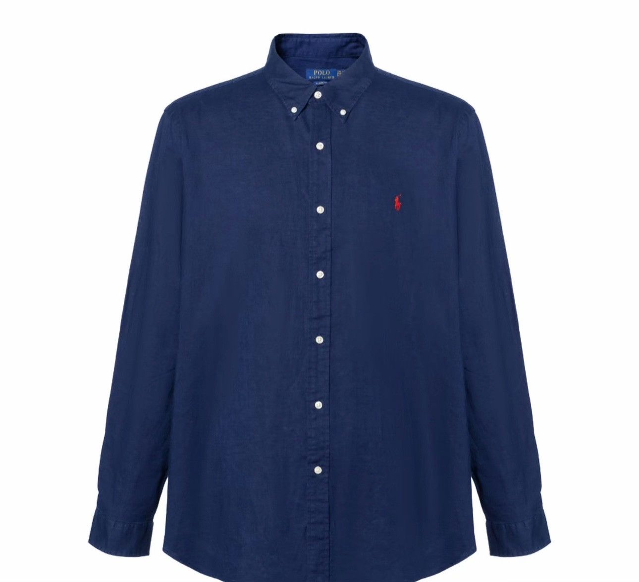 Ralph Lauren Ralph Lauren Linen Embroidered Logo Shirt XL Size US XL / EU 56 / 4 - 6 Thumbnail