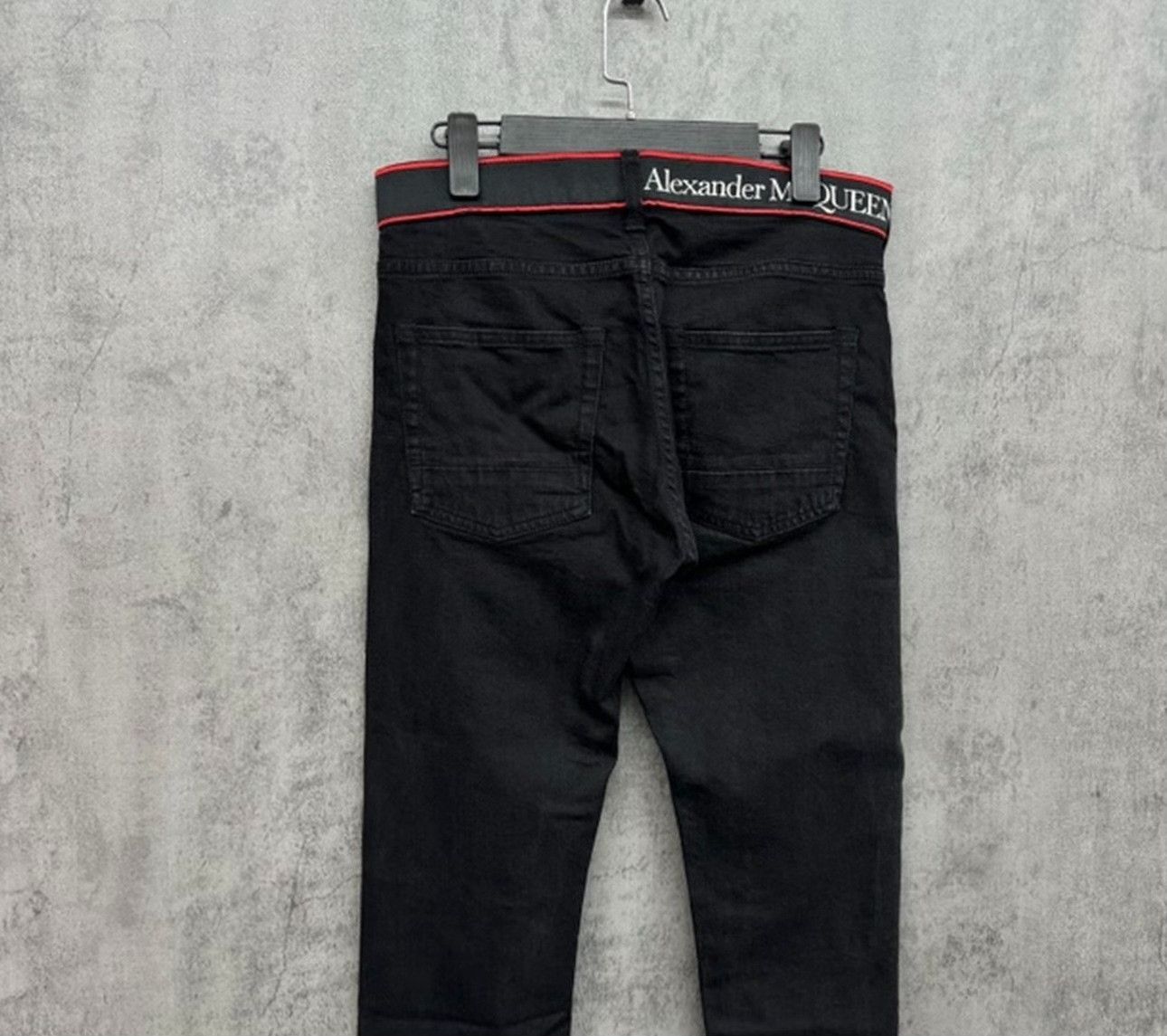 Alexander McQueen Alexander McQueen Logo Webbing Jeans 46 Size US 30 / EU 46 - 3 Thumbnail