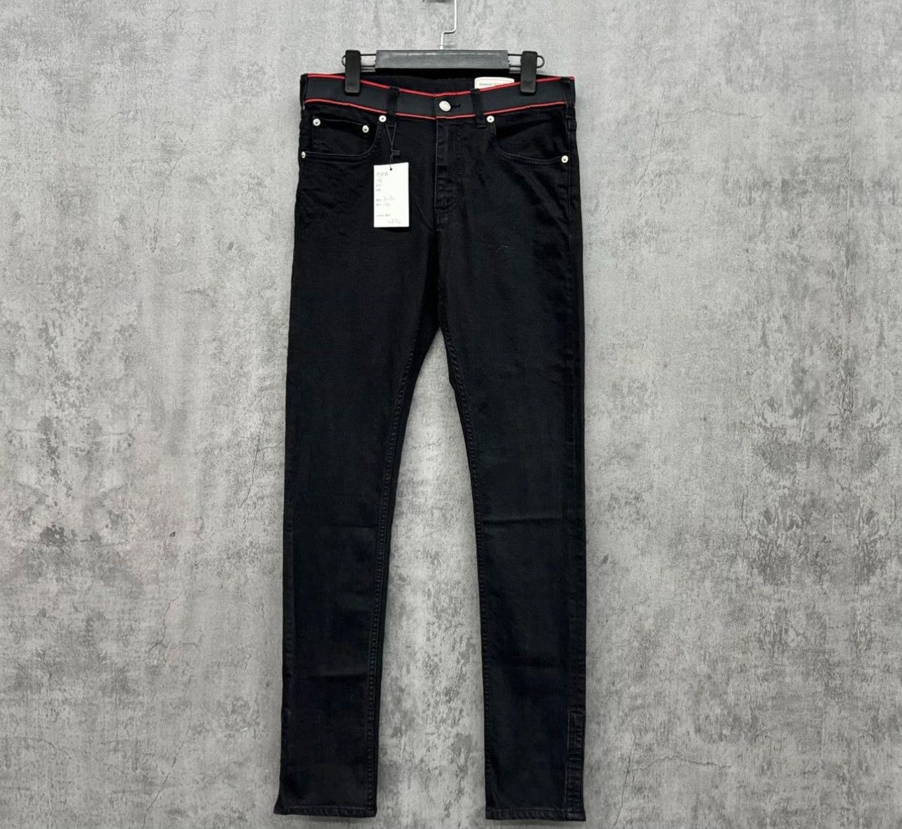 Alexander McQueen Alexander McQueen Logo Webbing Jeans 46 Size US 30 / EU 46 - 2 Thumbnail