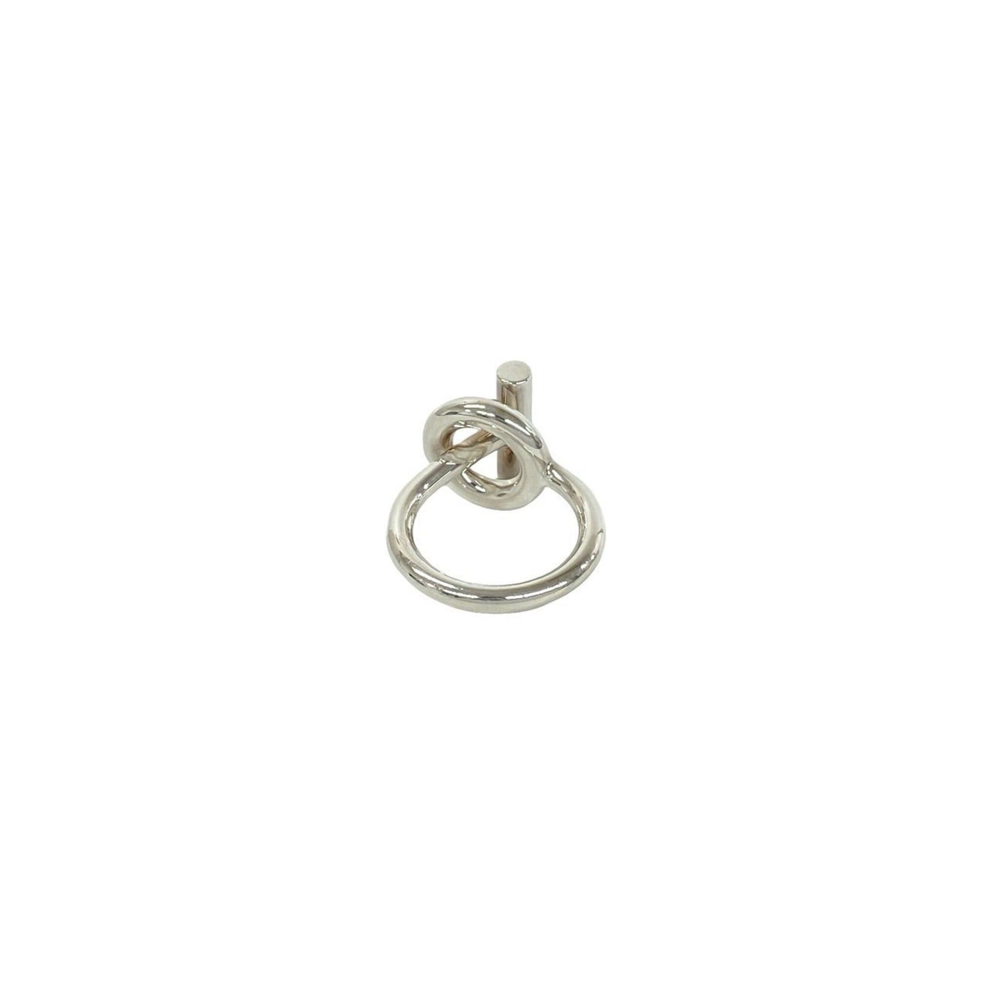 Hermes HERMES Echappé Sterling Silver 925 Ring - Men's Accessory 27933 Size ONE SIZE - 6 Thumbnail