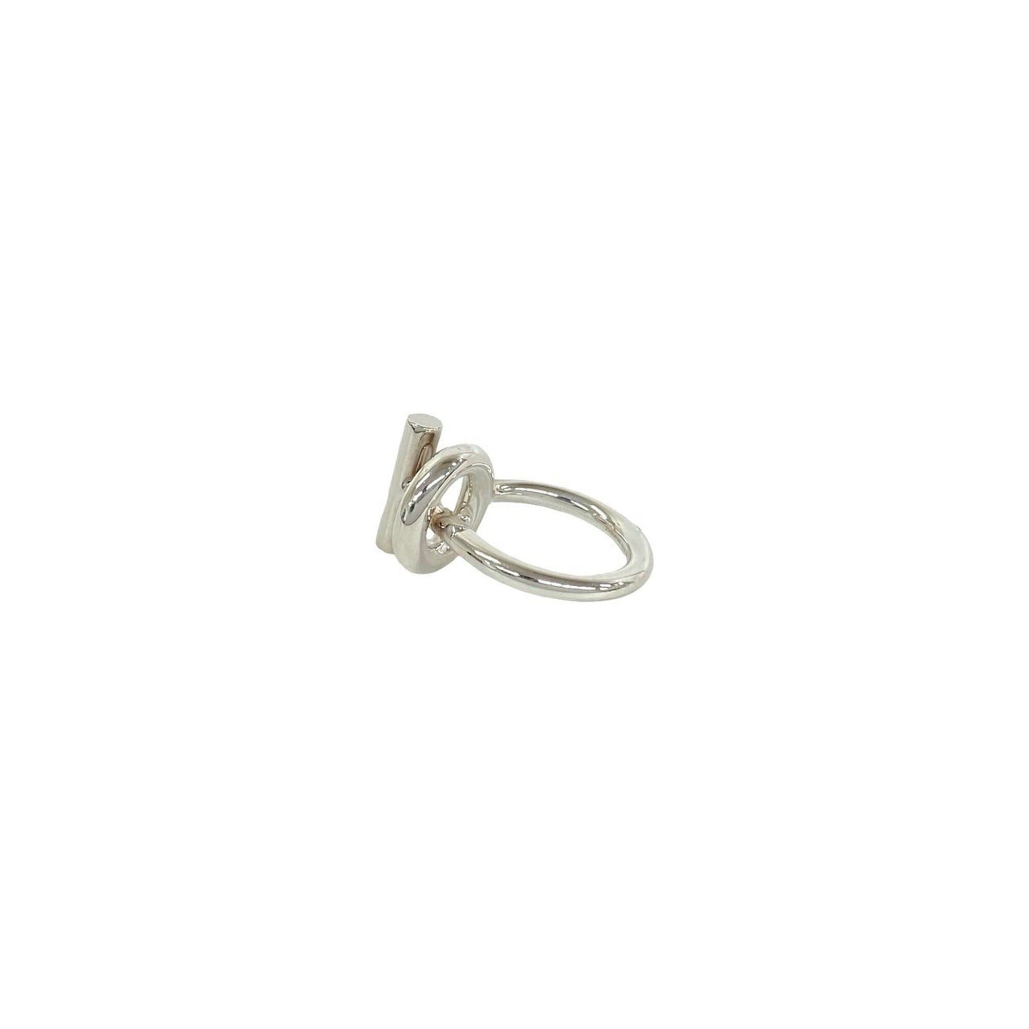 Hermes HERMES Echappé Sterling Silver 925 Ring - Men's Accessory 27933 Size ONE SIZE - 4 Thumbnail
