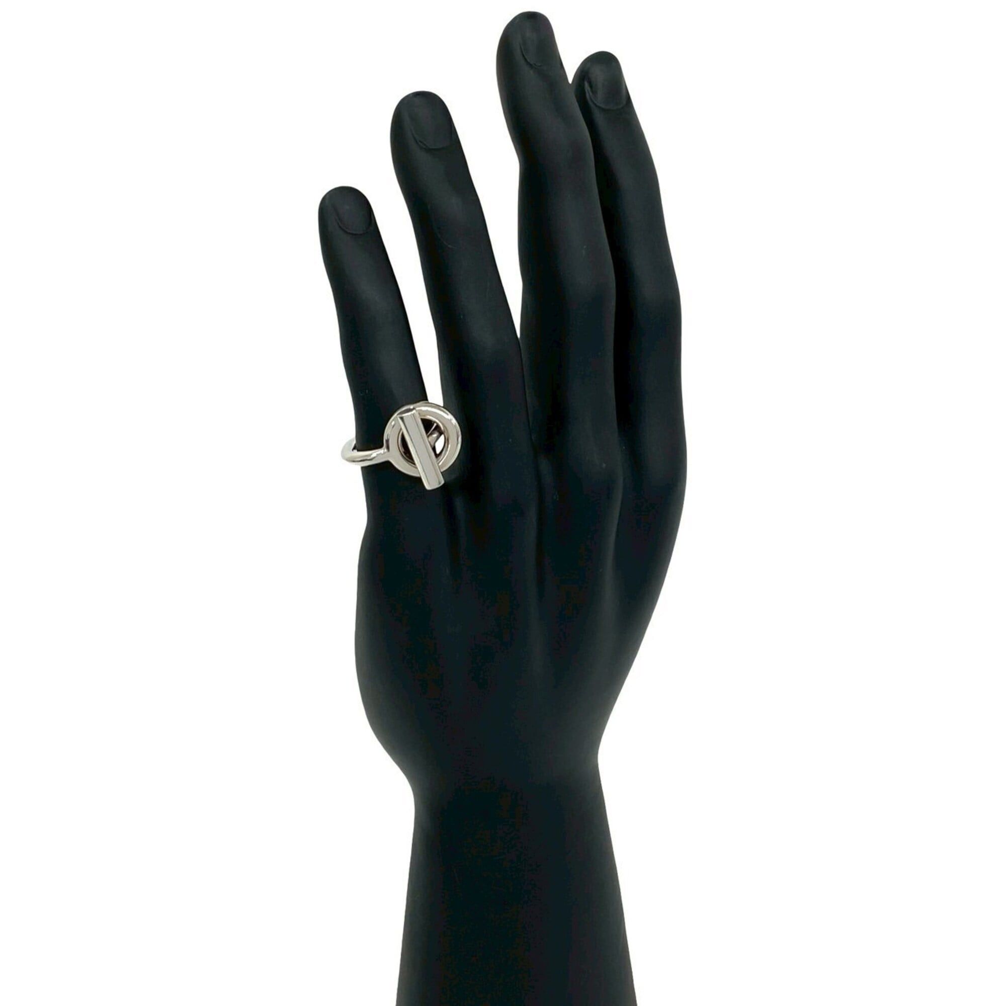 Hermes HERMES Echappé Sterling Silver 925 Ring - Men's Accessory 27933 Size ONE SIZE - 2 Thumbnail