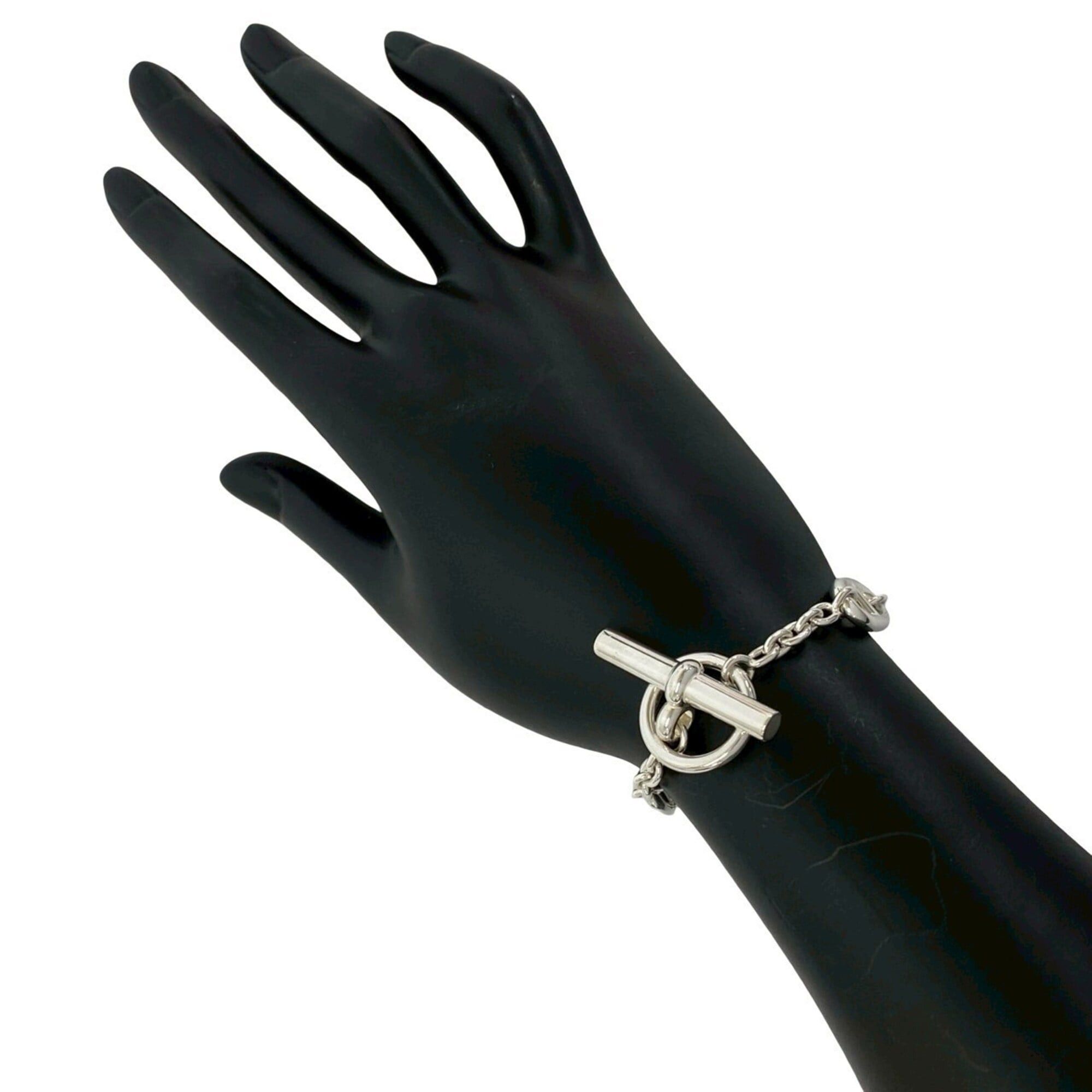 Hermes HERMES Farandole Sterling Silver 925 Bracelet Accessory 40149 Size ONE SIZE - 2 Thumbnail