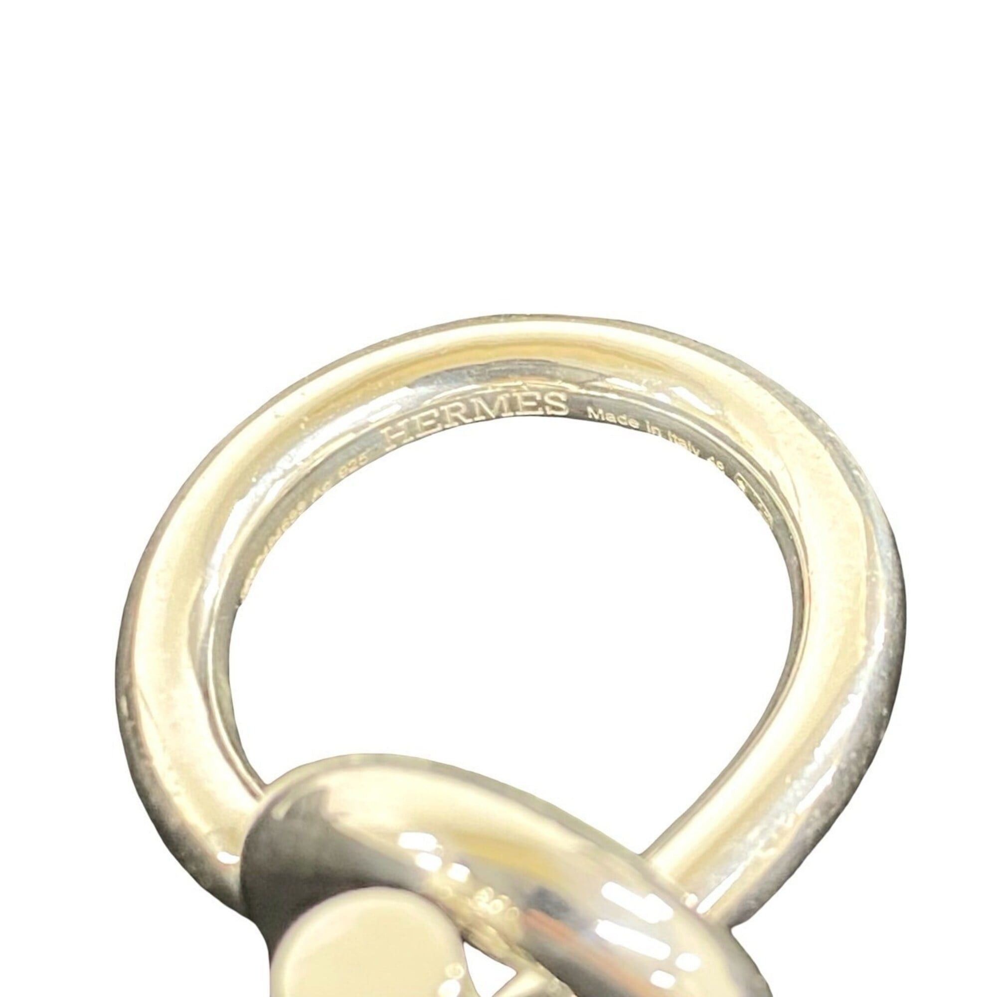 Hermes HERMES Echappé Sterling Silver 925 Ring, Women's Accessory, Silver, Item Number 29793 Size ONE SIZE - 3 Thumbnail