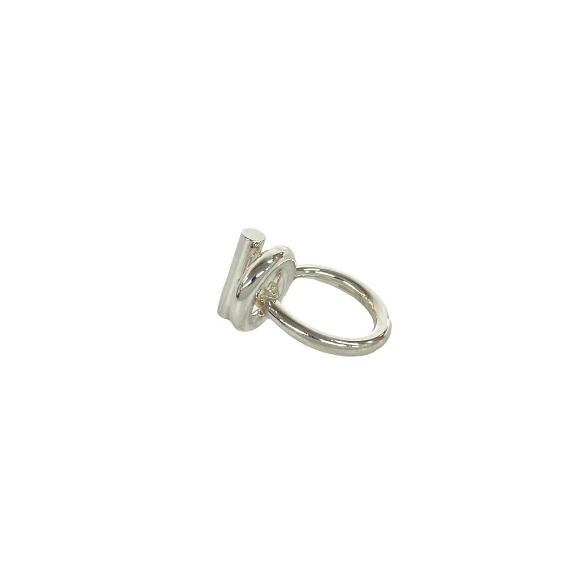 Hermes HERMES Echappé Sterling Silver 925 Ring, Women's Accessory, Silver, Item Number 29793 Size ONE SIZE - 4 Thumbnail
