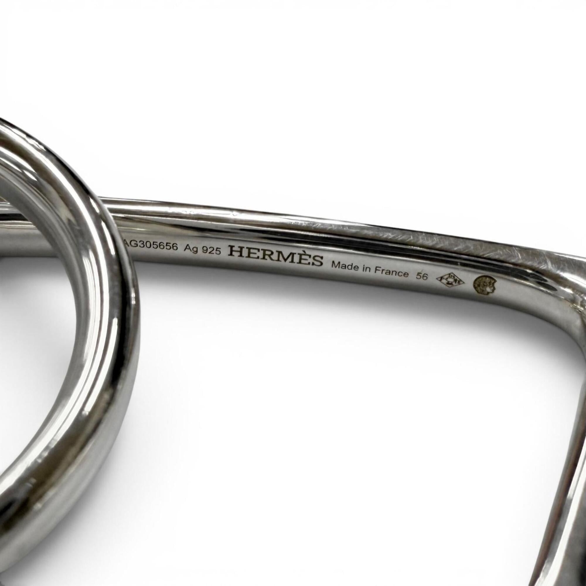Hermes HERMES (Hermes) 2023 model, SV925 Chaine d'Ancre Punk Triple Ring, Silver, Size 56, Made in France, Weight 18.7g, Men's, Comes with Box Size ONE SIZE - 5 Thumbnail