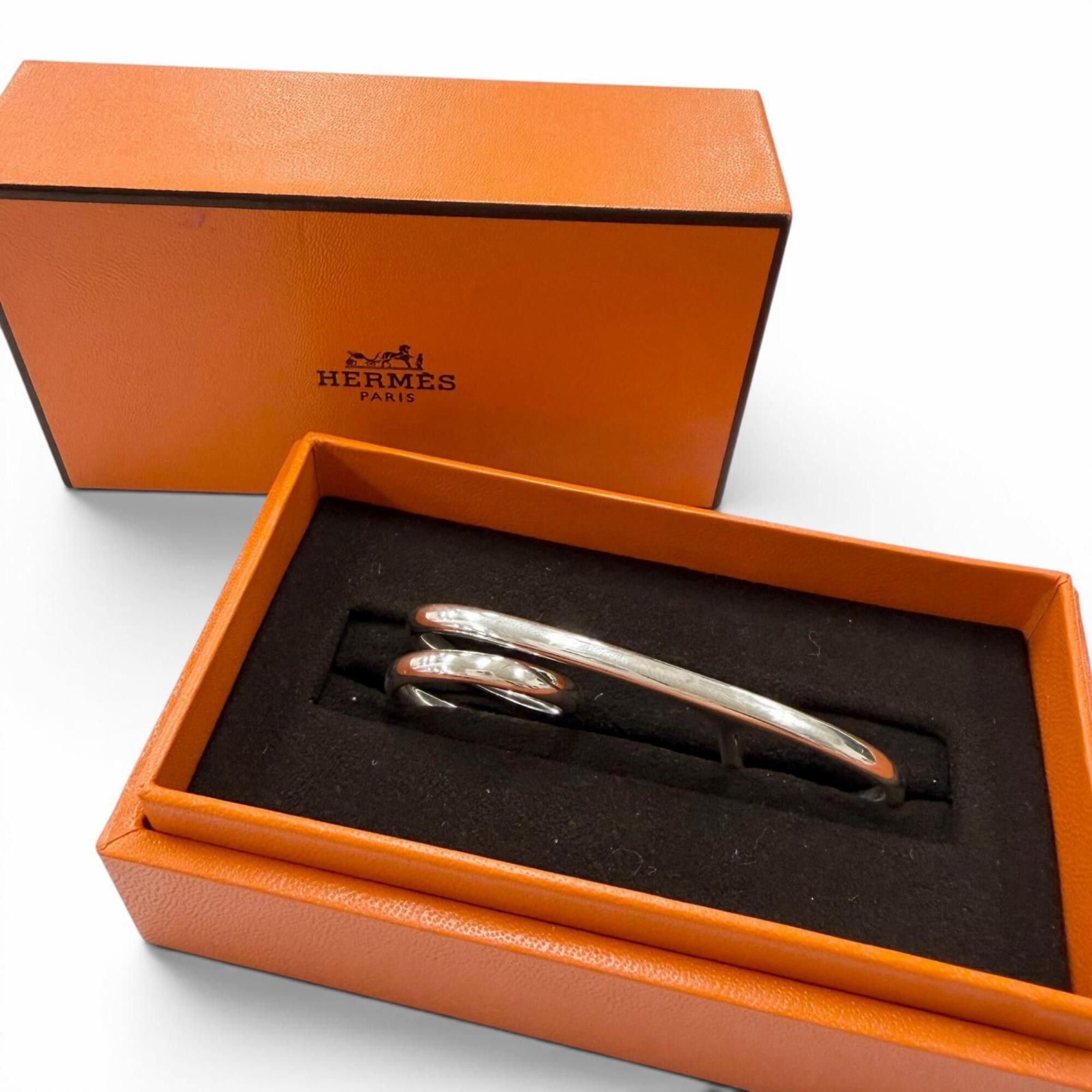 Hermes HERMES (Hermes) 2023 model, SV925 Chaine d'Ancre Punk Triple Ring, Silver, Size 56, Made in France, Weight 18.7g, Men's, Comes with Box Size ONE SIZE - 2 Thumbnail