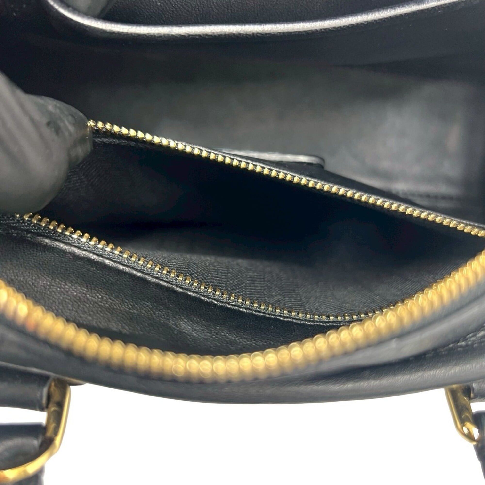 Loewe LOEWE Amazona 23 Anagram Logo Leather 2-Way Handbag Mini Boston Bag Shoulder Black 90903 Size ONE SIZE - 10 Thumbnail