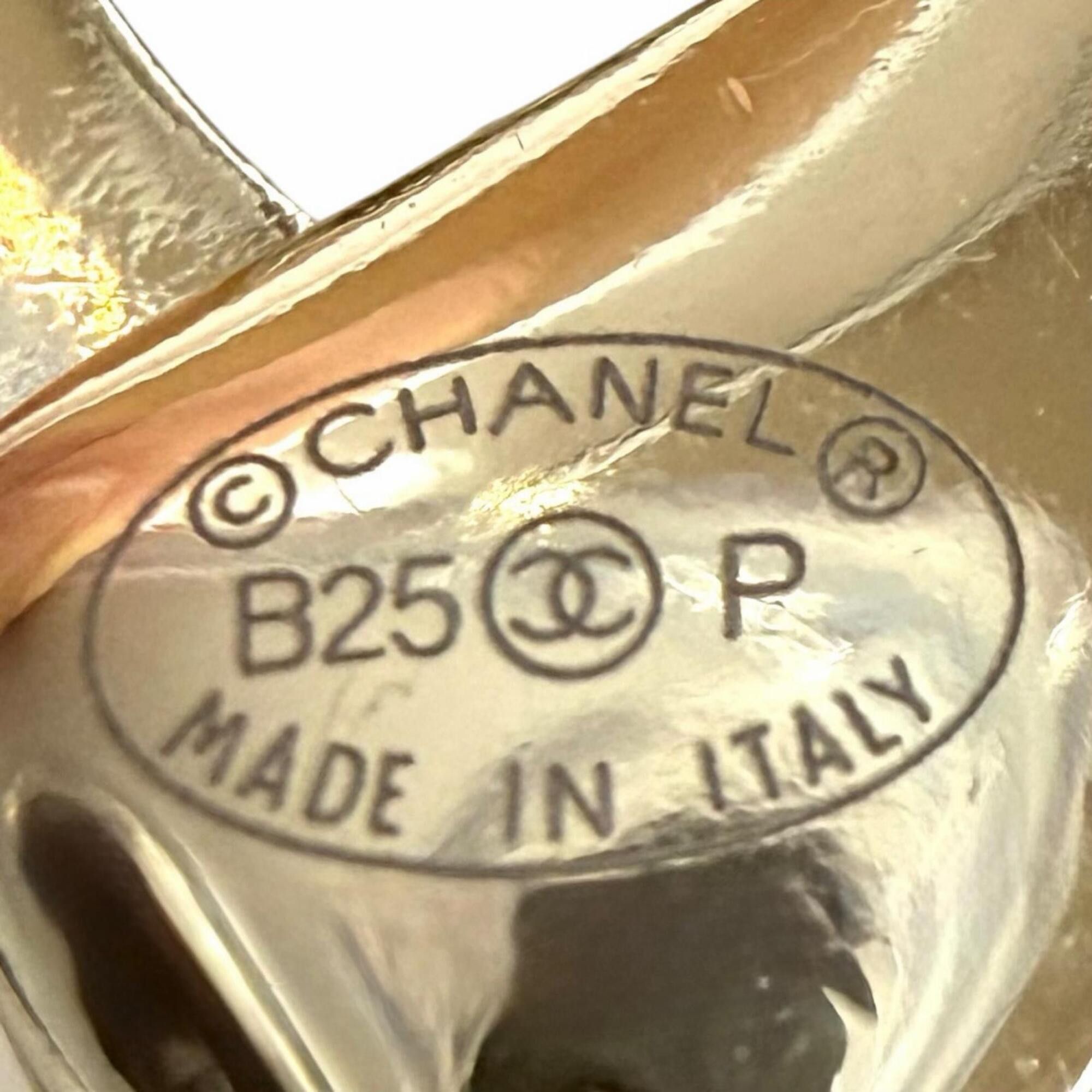 Chanel CHANEL B25P ABF163 Coco Mark Double Chain Necklace, Blue with Gold Hardware, Made in Italy, Women's. Size ONE SIZE - 7 Thumbnail