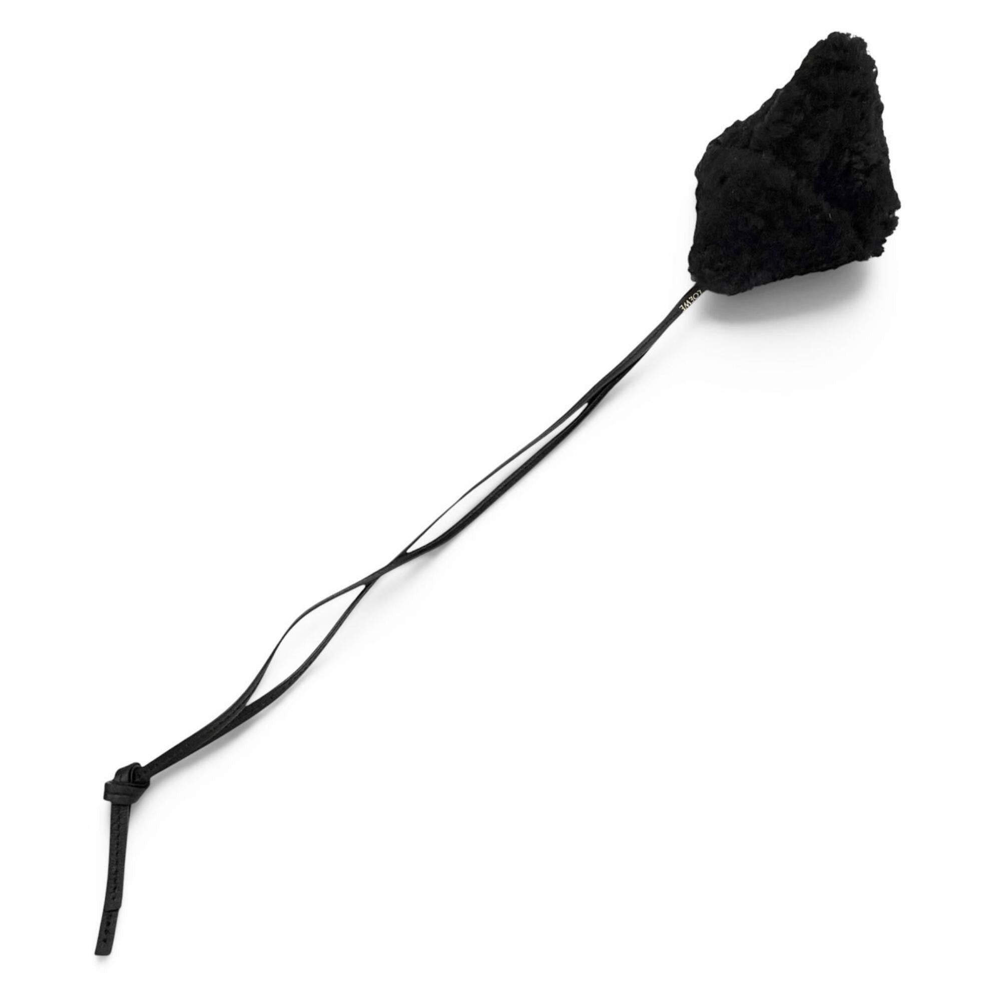 Loewe LOEWE Puzzle Fold Charm, Shearling & Mouton Bag Black, Made in Spain, Women's, with Dust Bag. Size ONE SIZE - 5 Thumbnail