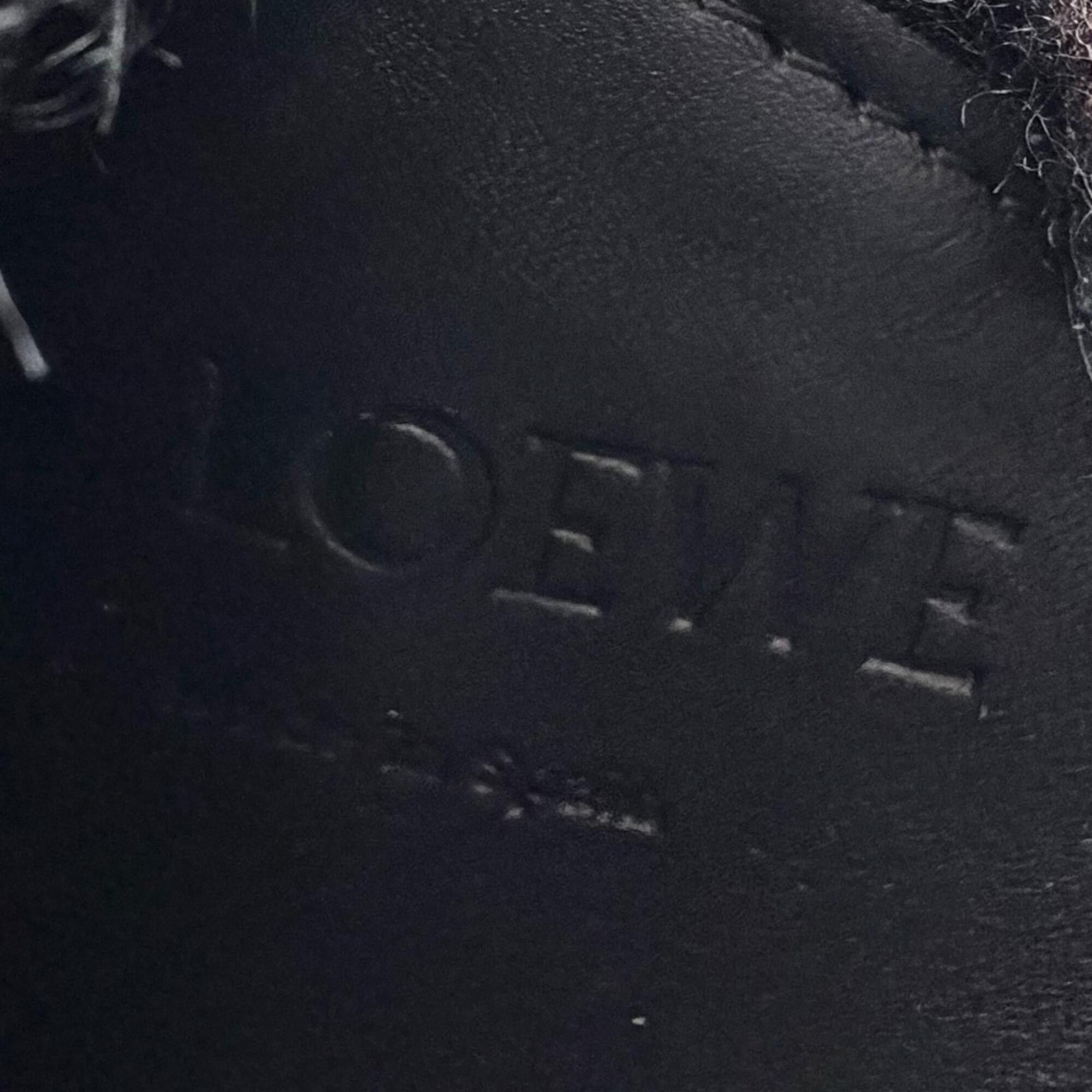 Loewe LOEWE Puzzle Fold Charm, Shearling & Mouton Bag Black, Made in Spain, Women's, with Dust Bag. Size ONE SIZE - 8 Thumbnail