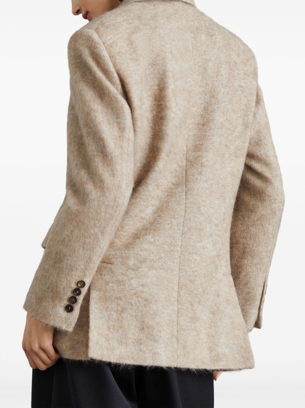Brunello Cucinelli Brunello Cucinelli Mohair Jacket tag size 42 Women - USA Duties Paid Size M / US 6-8 / IT 42-44 - 2 Thumbnail