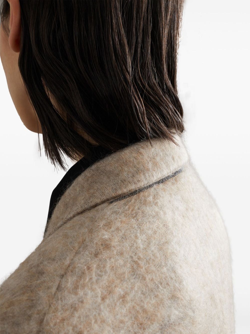 Brunello Cucinelli Brunello Cucinelli Mohair Jacket tag size 42 Women - USA Duties Paid Size M / US 6-8 / IT 42-44 - 4 Thumbnail