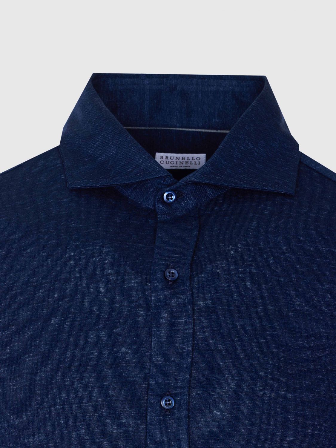 Brunello Cucinelli Brunello Cucinelli Shirt Men Navy Size US L / EU 52-54 / 3 - 4 Thumbnail