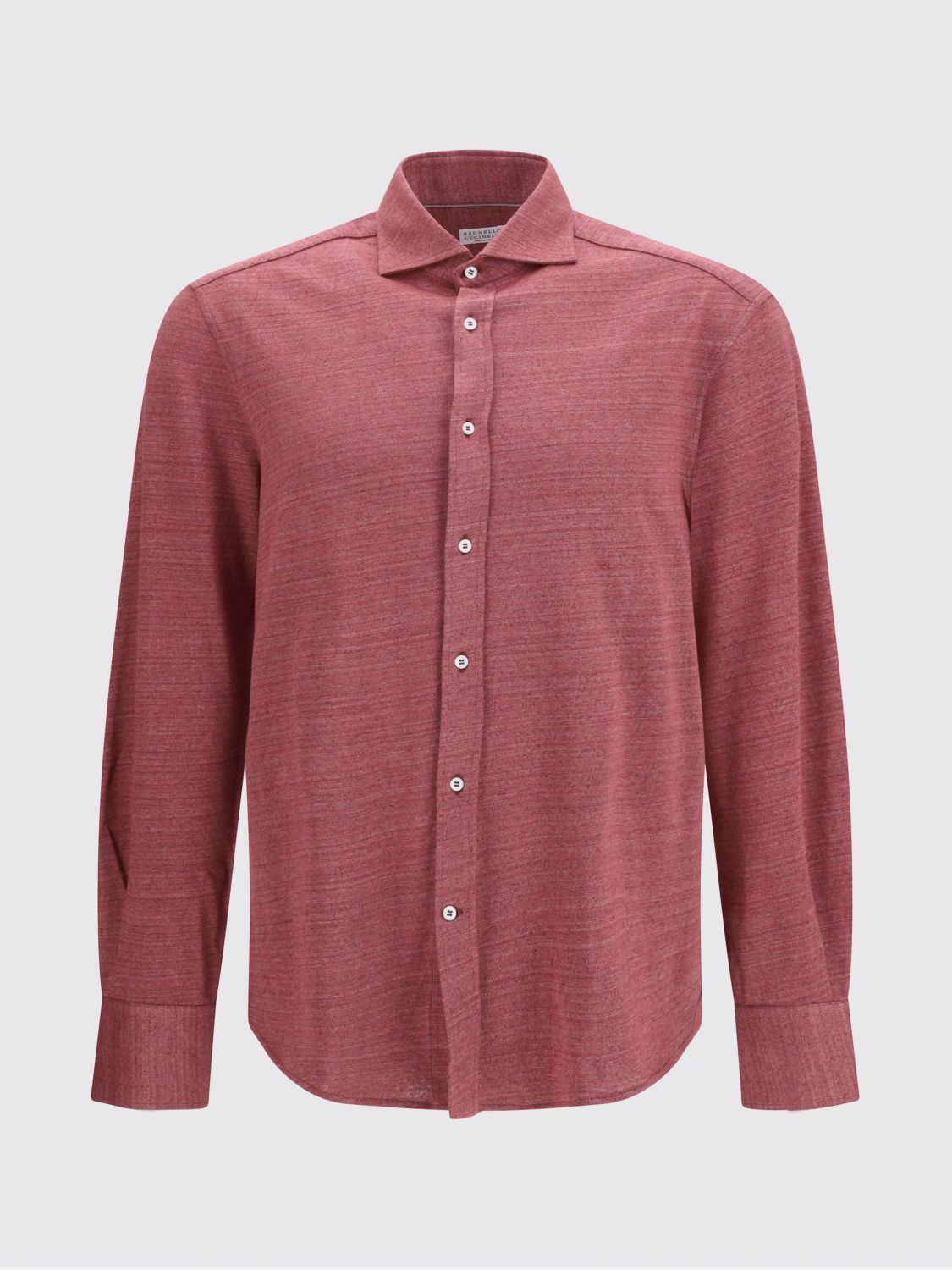 Brunello Cucinelli Brunello Cucinelli Shirt Men Coral Size US XXL / EU 58 / 5 - 2 Thumbnail