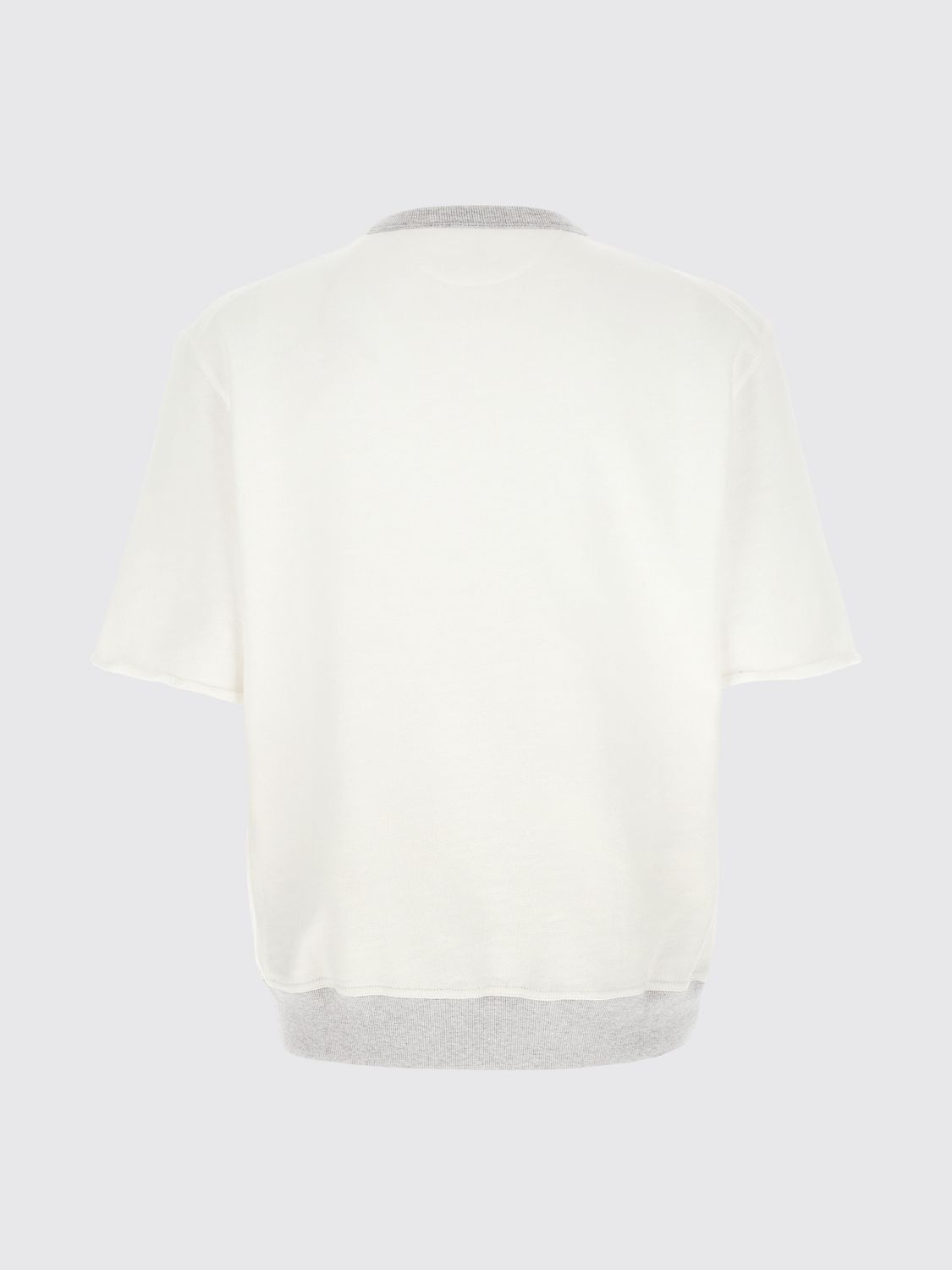 Brunello Cucinelli Brunello Cucinelli Sweatshirt Men White Size US XL / EU 56 / 4 - 3 Thumbnail